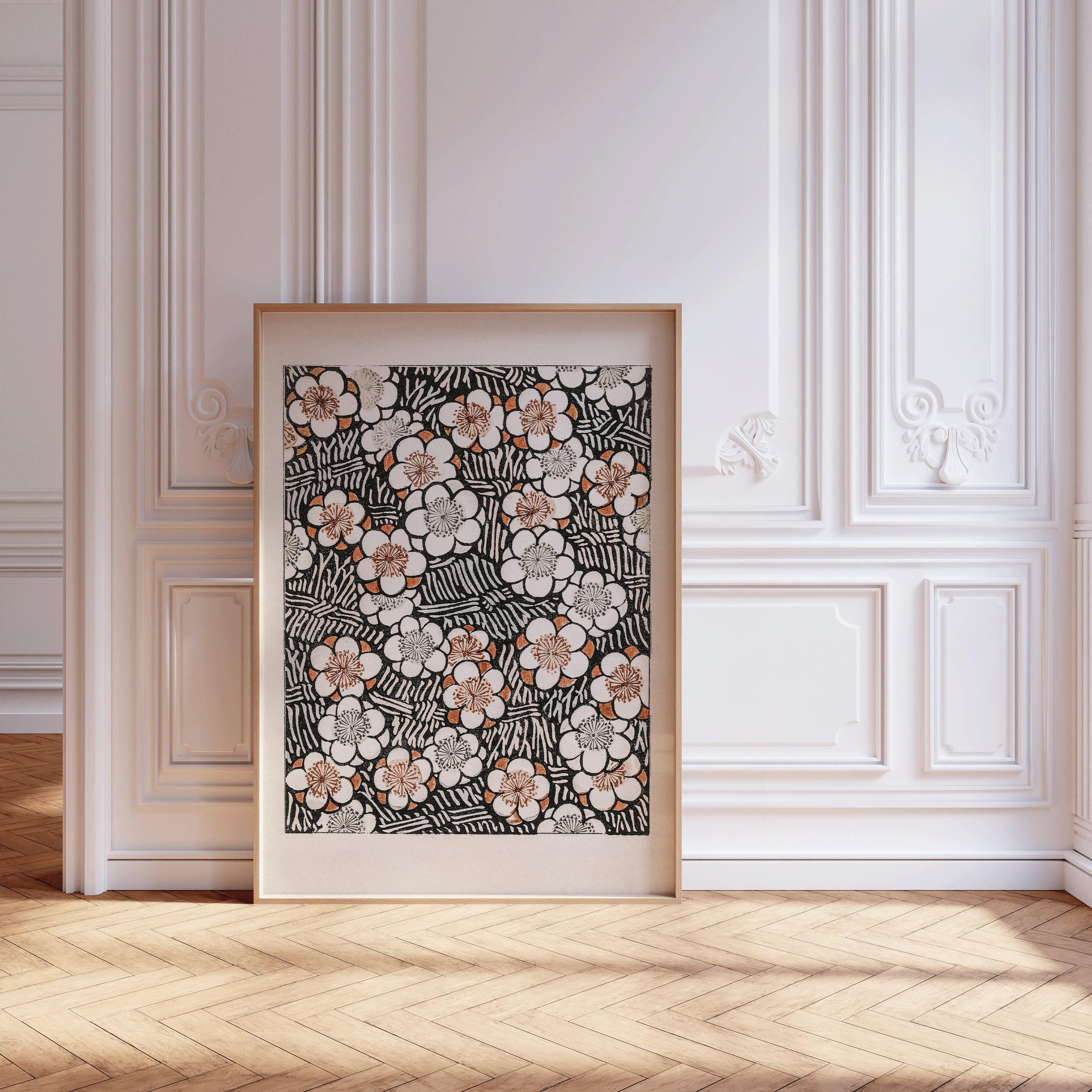 Shin Bijutsukai - Flower Pattern | PREMIUM GICLÉE PRINT | Vintage Japanese Botanical Art (available handframed or unframed) - 9ArtPrints
