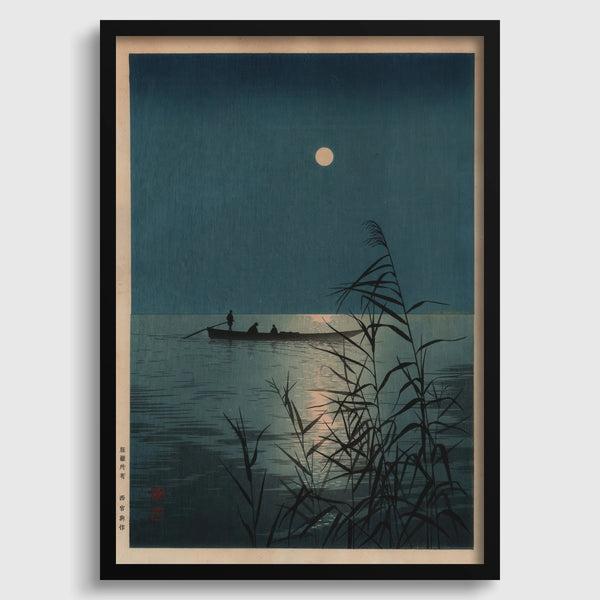 Shoda Koho — Moonlit Sea | Shin Hanga Seascape