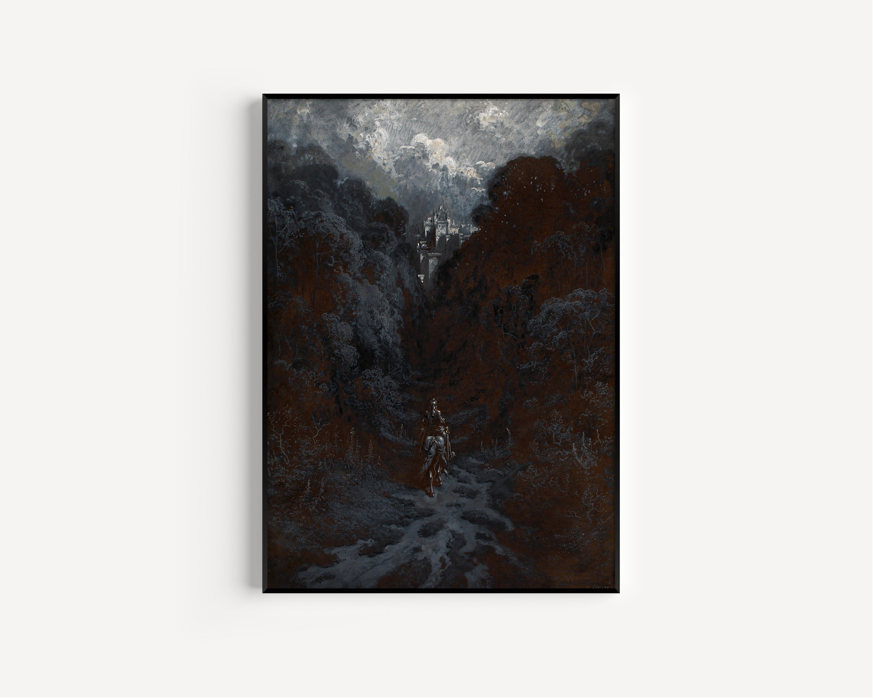 Gustave Doré — Sir Lancelot Approaching the Castle of Astolat | Fine Art Print