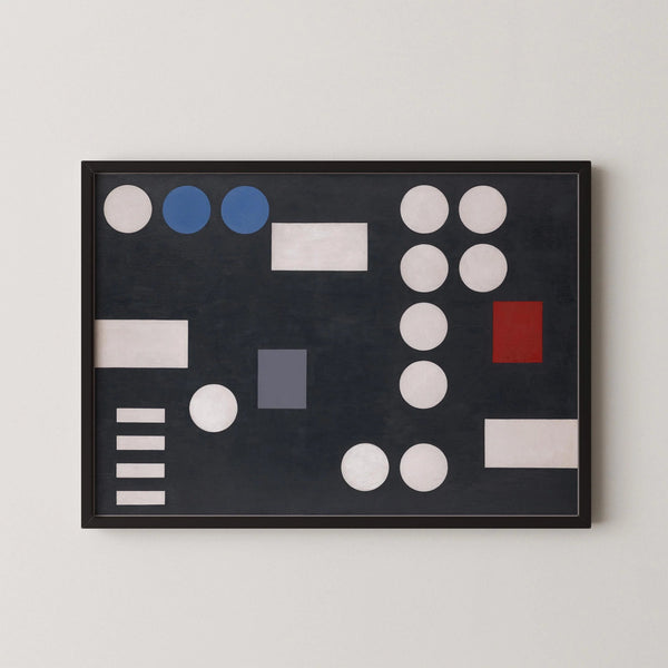 Sophie Taeuber-Arp — Abstract Geometric Composition | Dada Fine Art