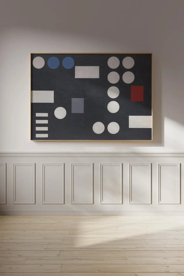 Sophie Taeuber-Arp — Abstract Geometric Composition | Dada Fine Art