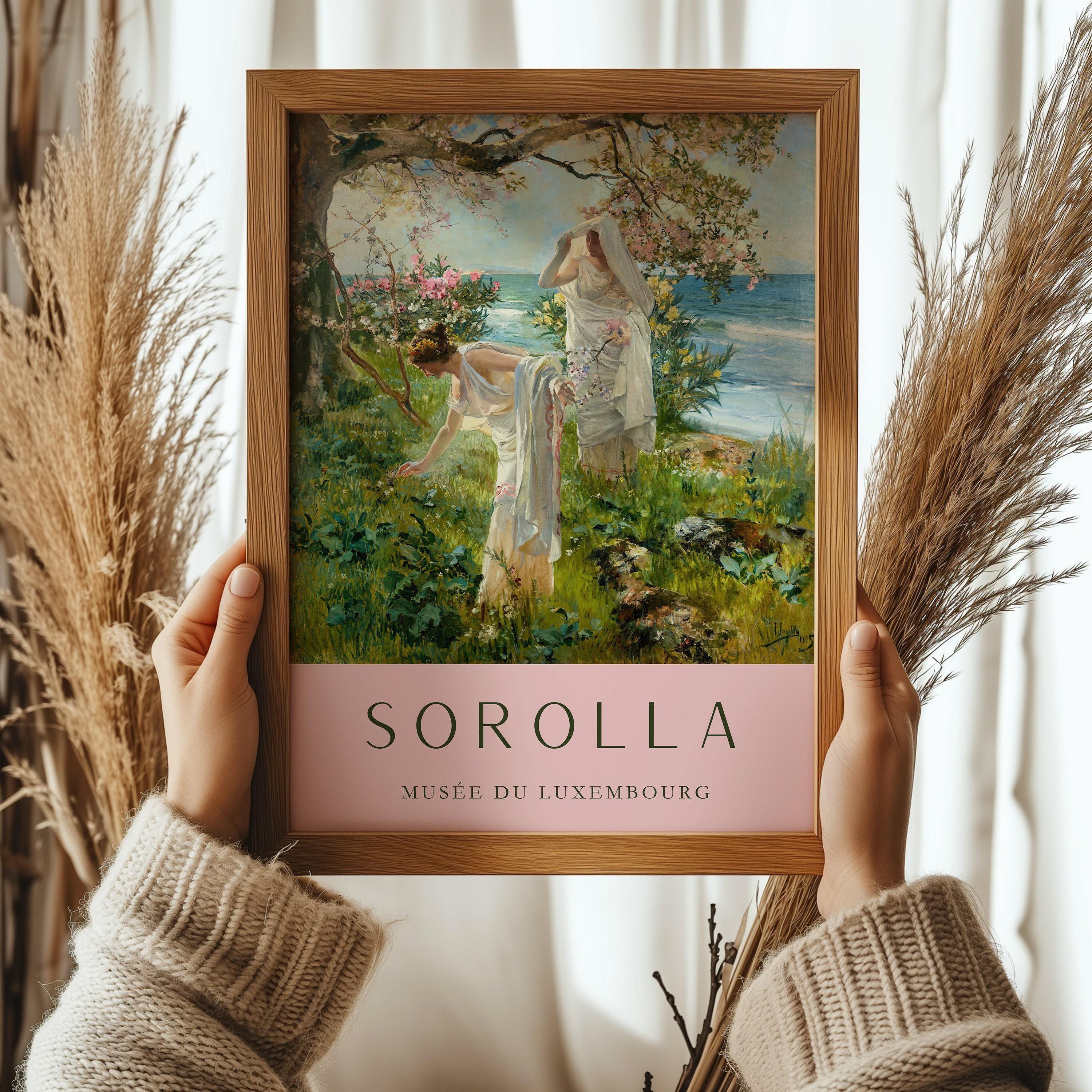 Sorolla Greek Girls Print: Classic Spanish Fine Art (Framed or Unframed) - 9ArtPrints