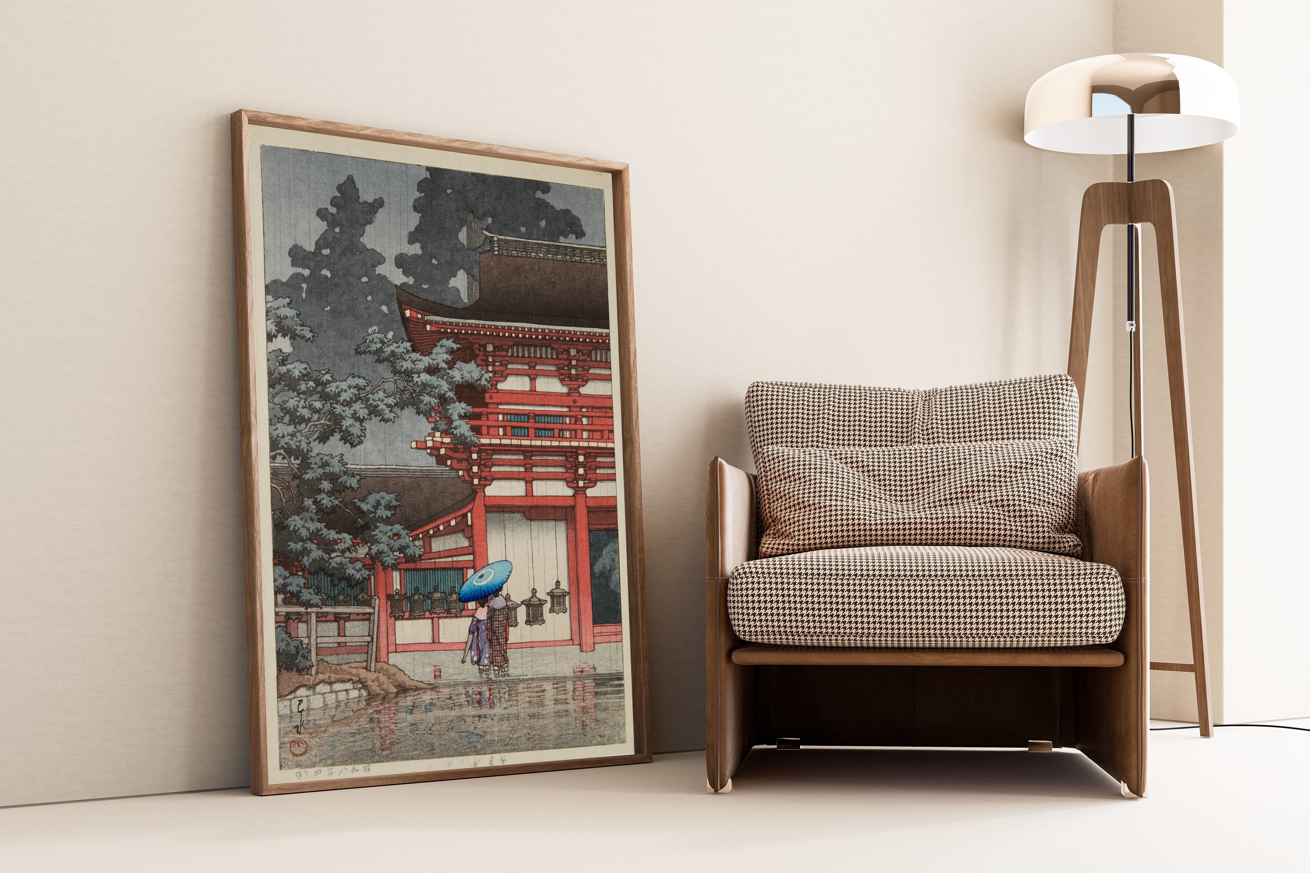 Kawase Hasui — Kasuga Shrine, Nara | Japanese Woodblock Print (Shin Hanga)
