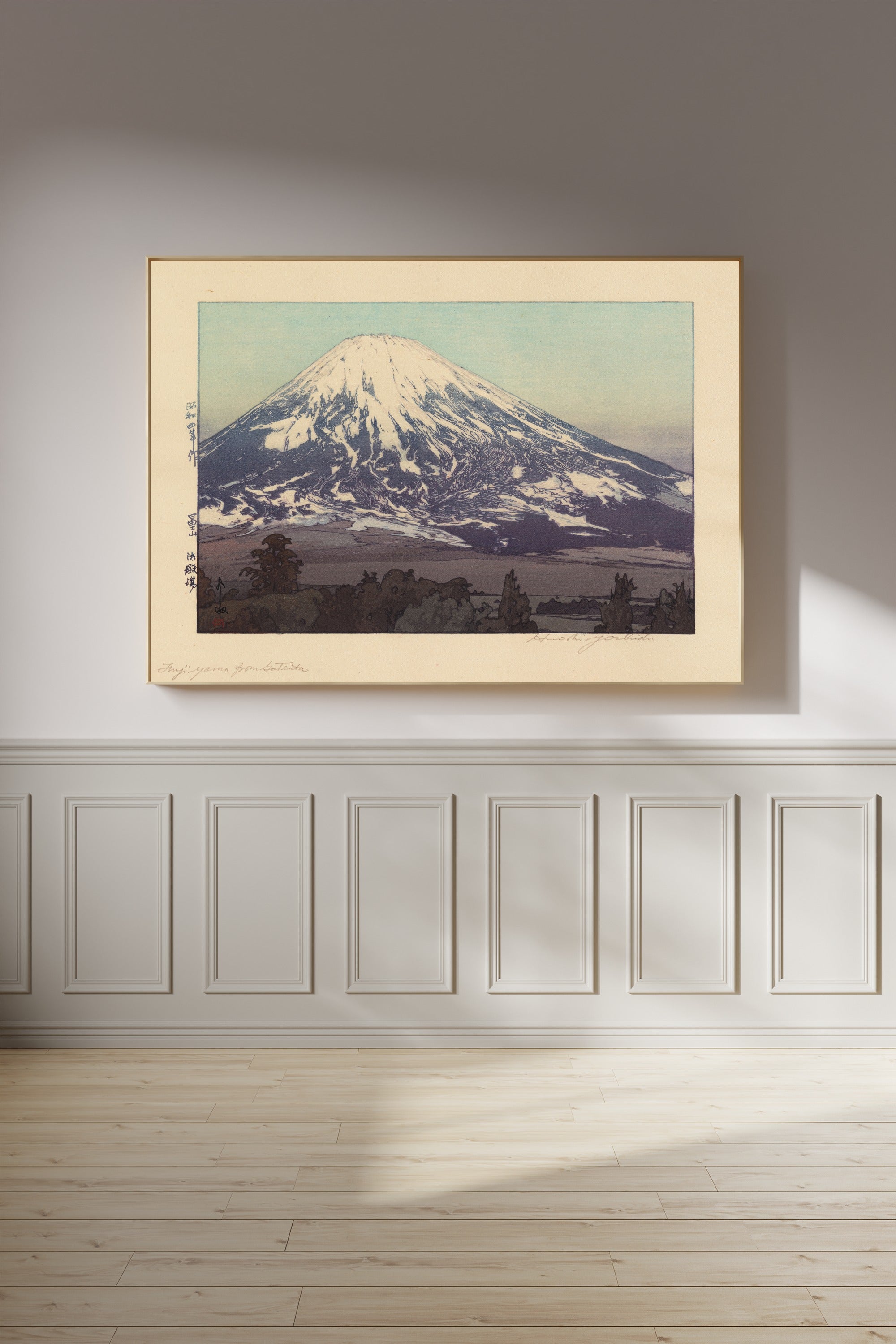 Hiroshi Yoshida — Fujiyama from Gotemba | Japanese Woodblock Print (Shin Hanga)