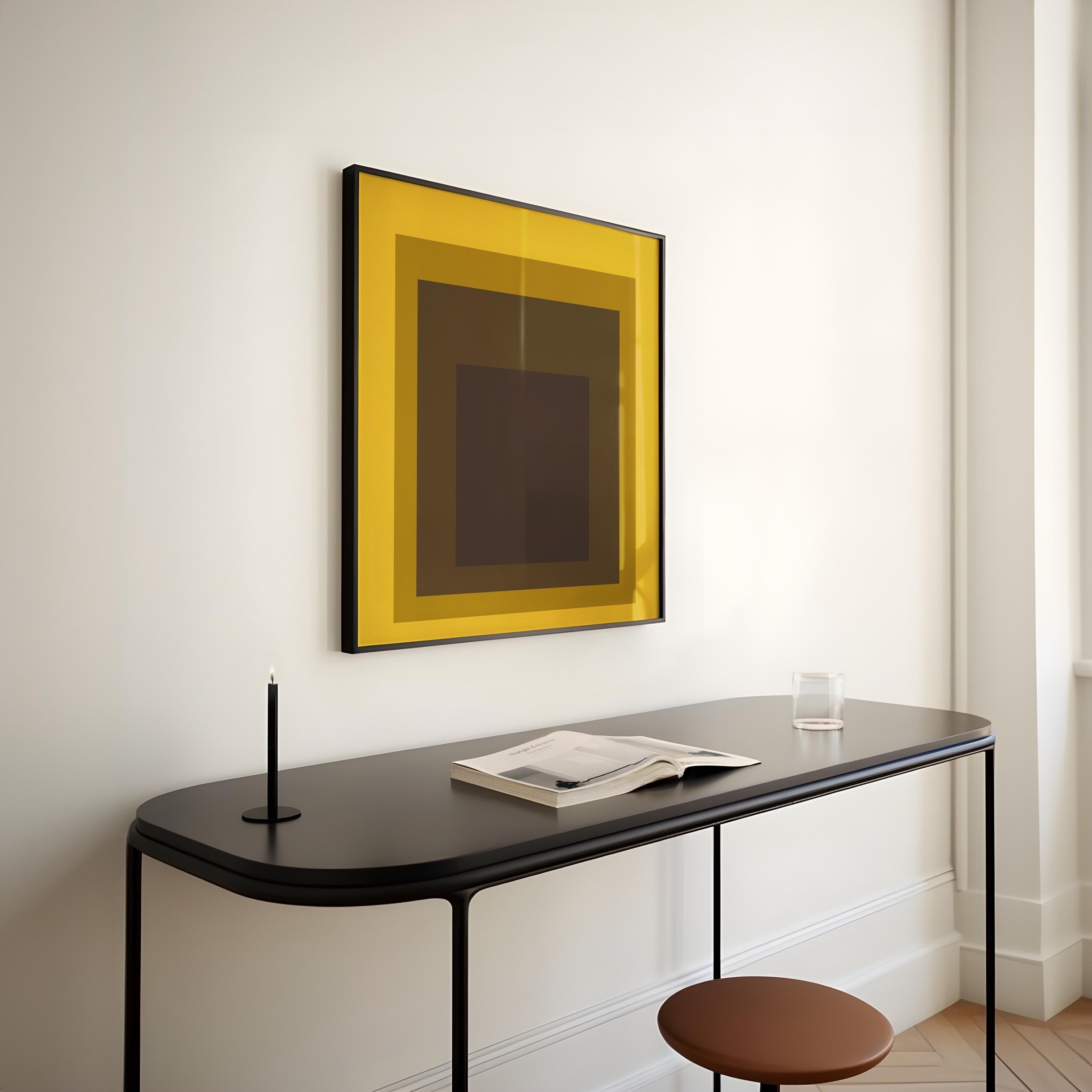 Stage — Homage to the Square | Mid-Century Modern Art Print - 9ArtPrints