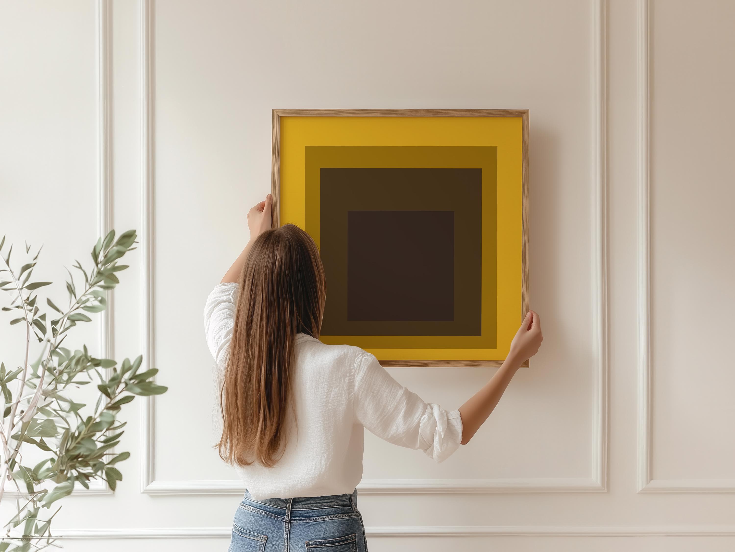 Stage — Homage to the Square | Mid-Century Modern Art Print - 9ArtPrints