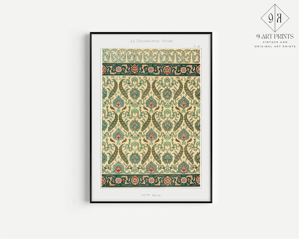 Prisse d'Avennes — Arabian Patterns Statement Trio | Islamic Ornament Print