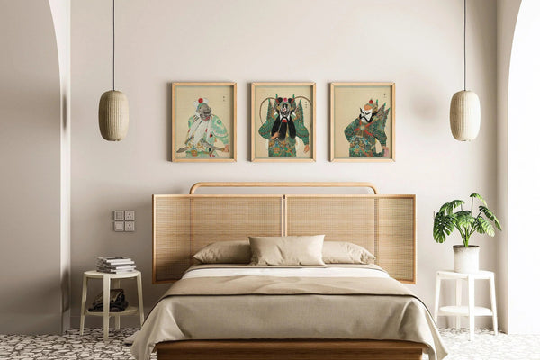 Peking Opera — Statement Trio | Classic Chinese Art Print