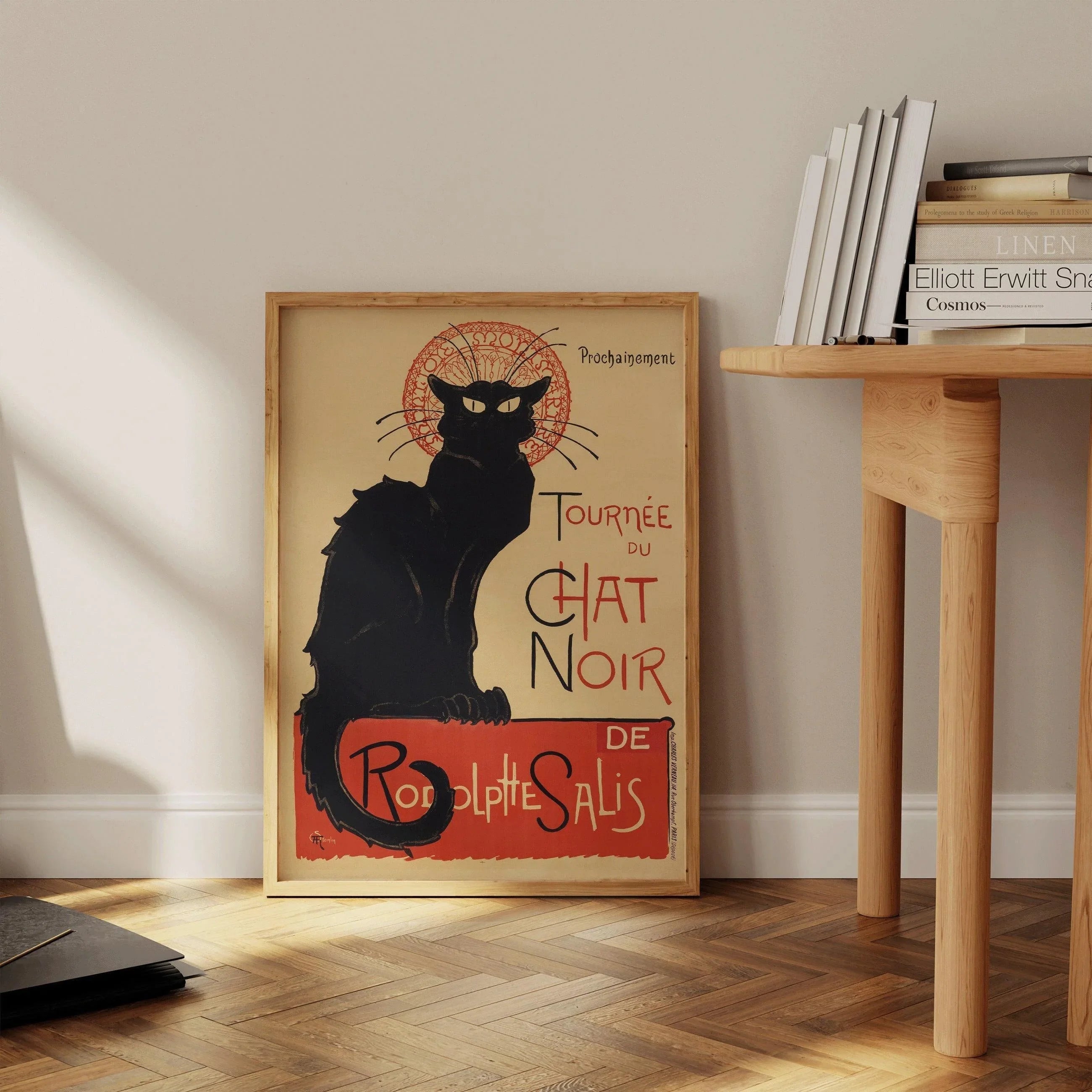 Steinlen Chat Noir - Black Cat Poster (available handframed or unframed) - 9ArtPrints