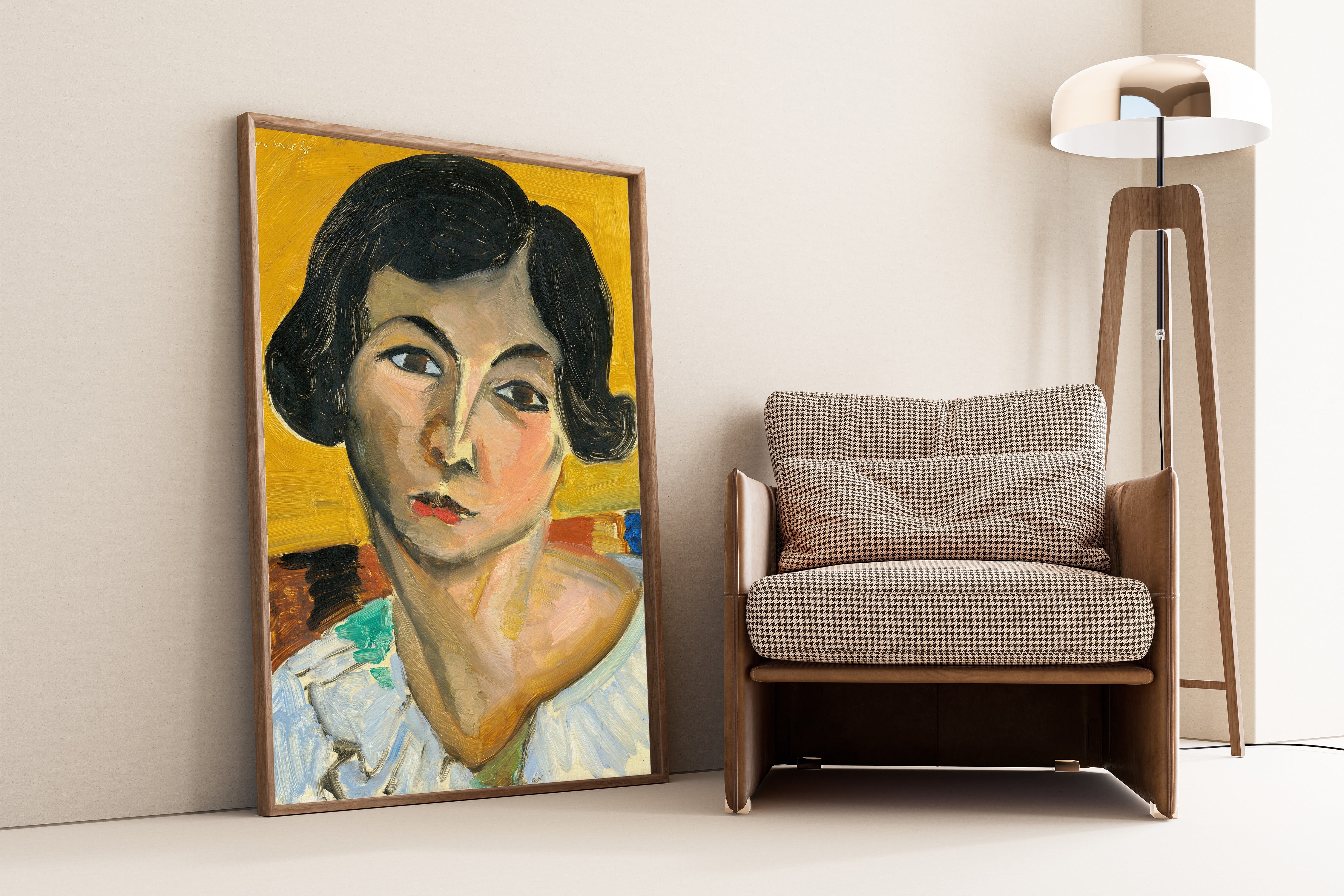 Henri Matisse — Head of a Woman Leaning (Lorette) | Fine Art Print
