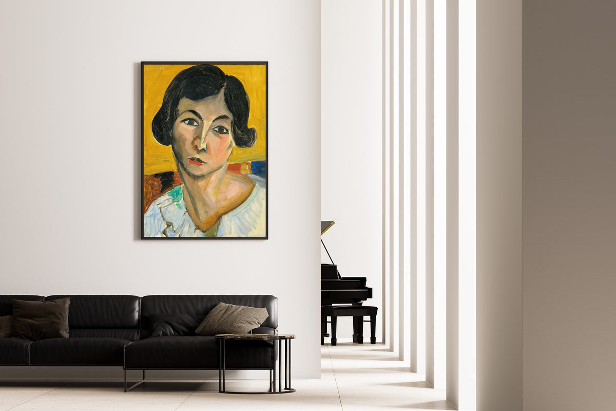 Henri Matisse — Head of a Woman Leaning (Lorette) | Fine Art Print