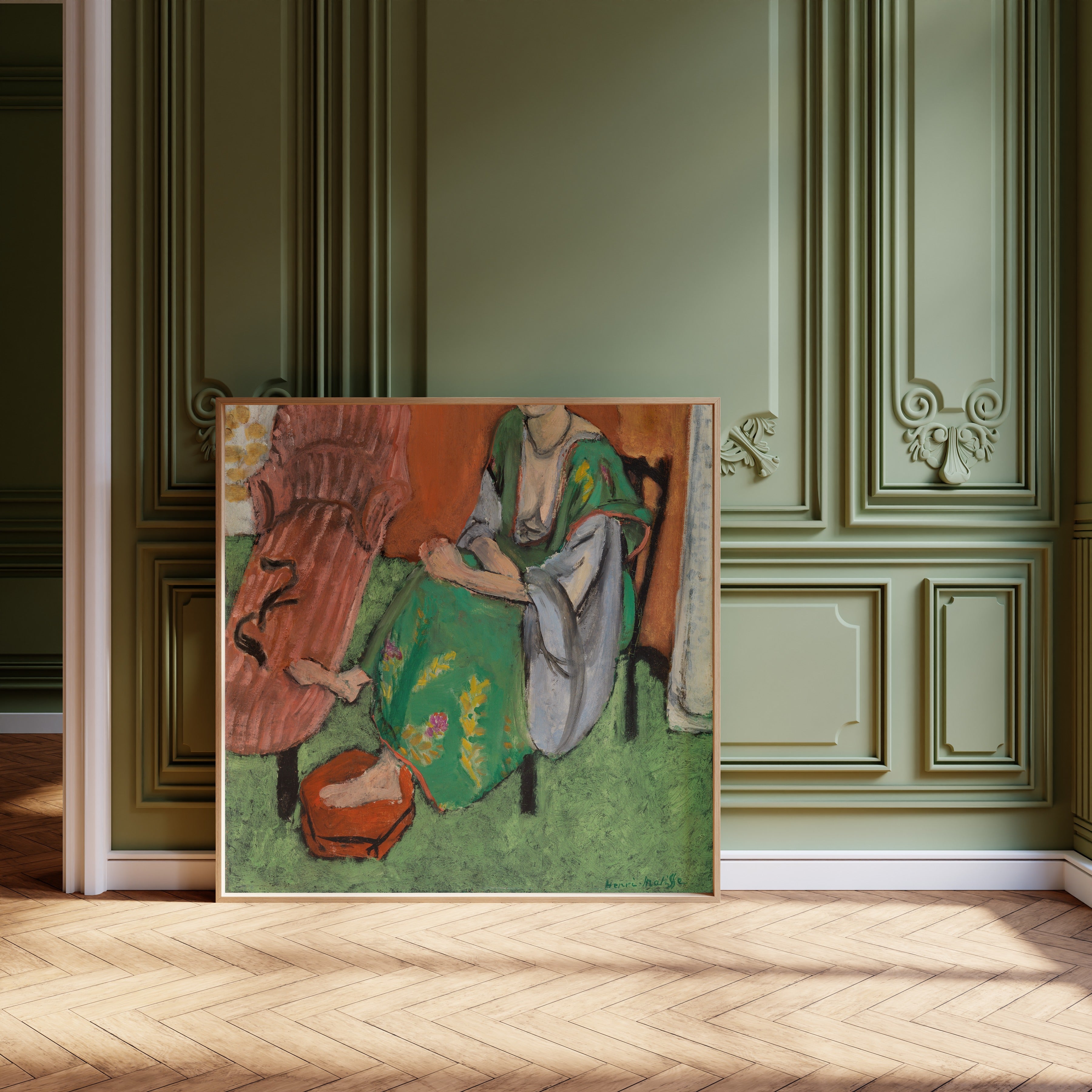 Henri Matisse — The Green Dress | Fine Art Print