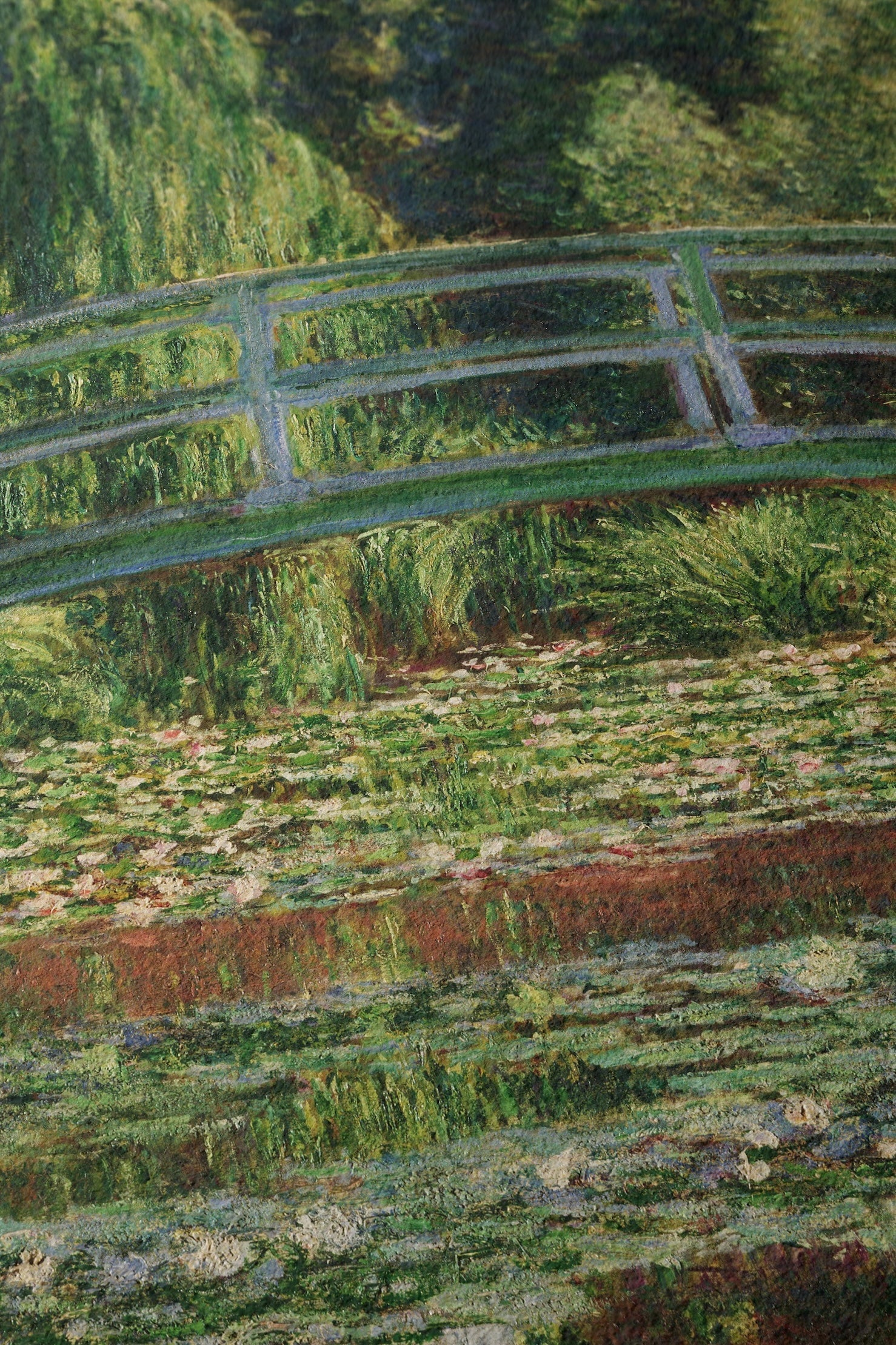 The Japanese Footbridge and the Water Lily Pool, Giverny (Harmony in Green) - 9ArtPrints