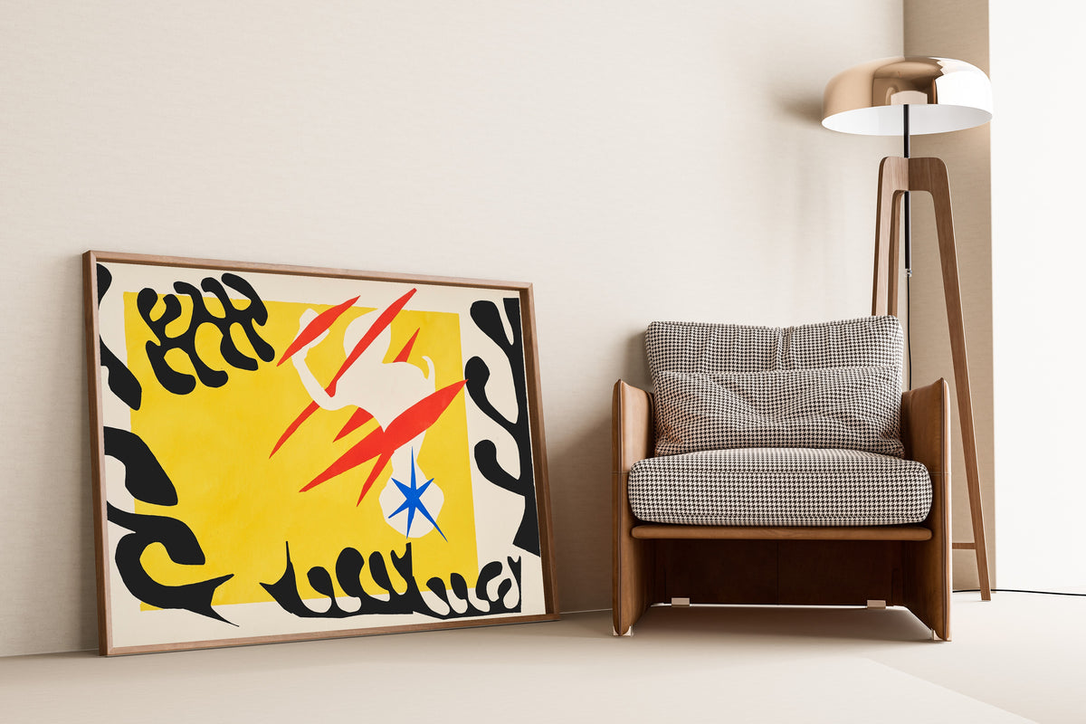 Henri Matisse — The Nightmare of the White Elephant | Papiers Découpés Fine Art Print