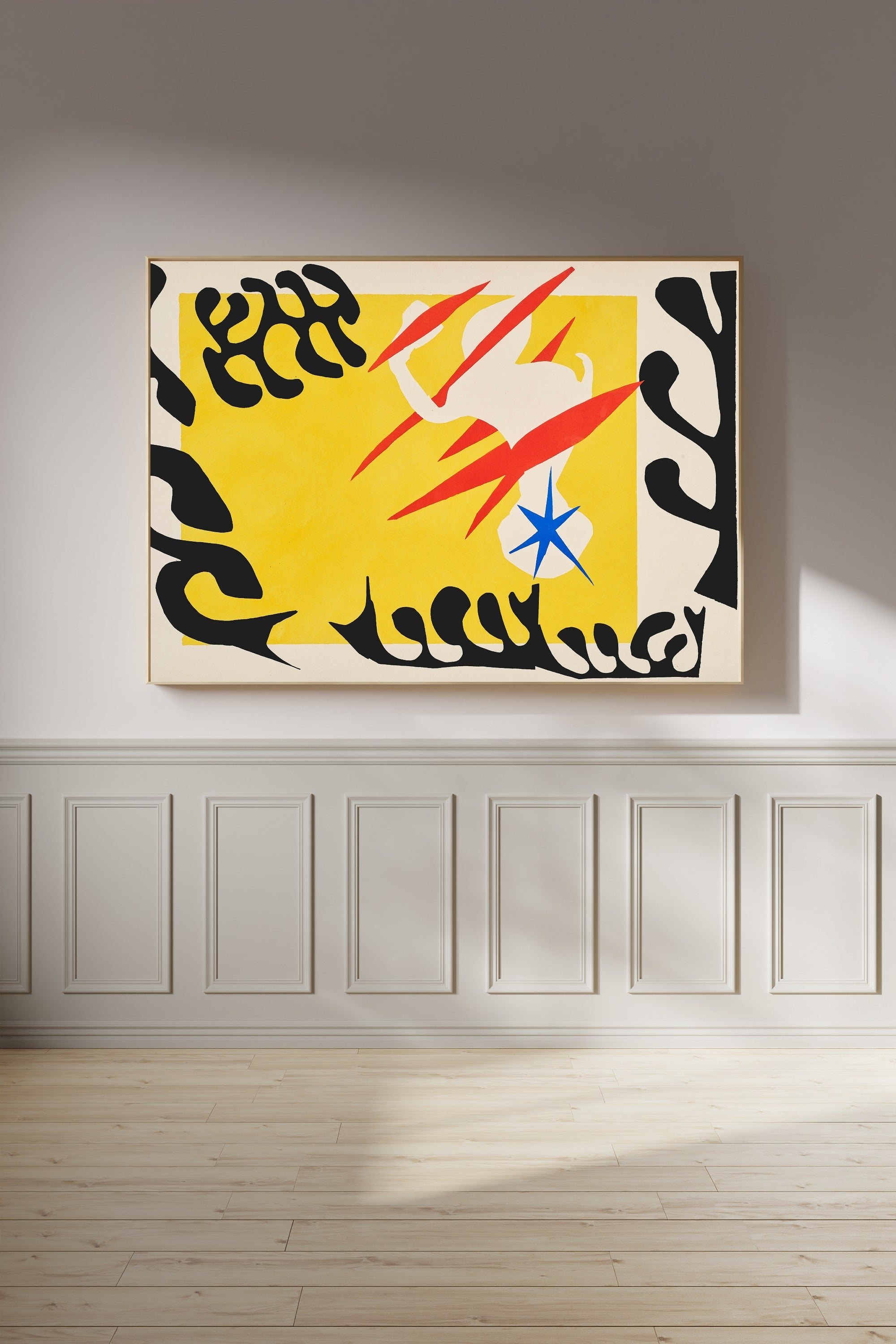 Henri Matisse — The Nightmare of the White Elephant | Papiers Découpés Fine Art Print
