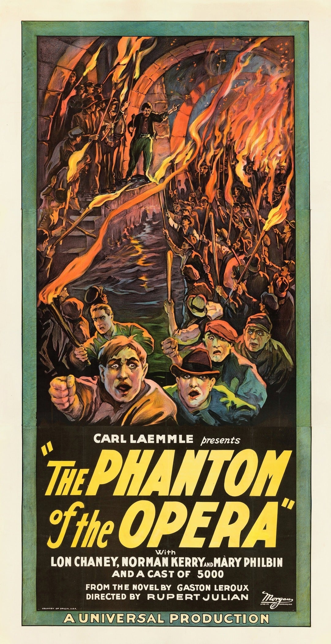 The Phantom of the Opera (1925) | Vintage Silent Horror Movie Poster Print - 9ArtPrints