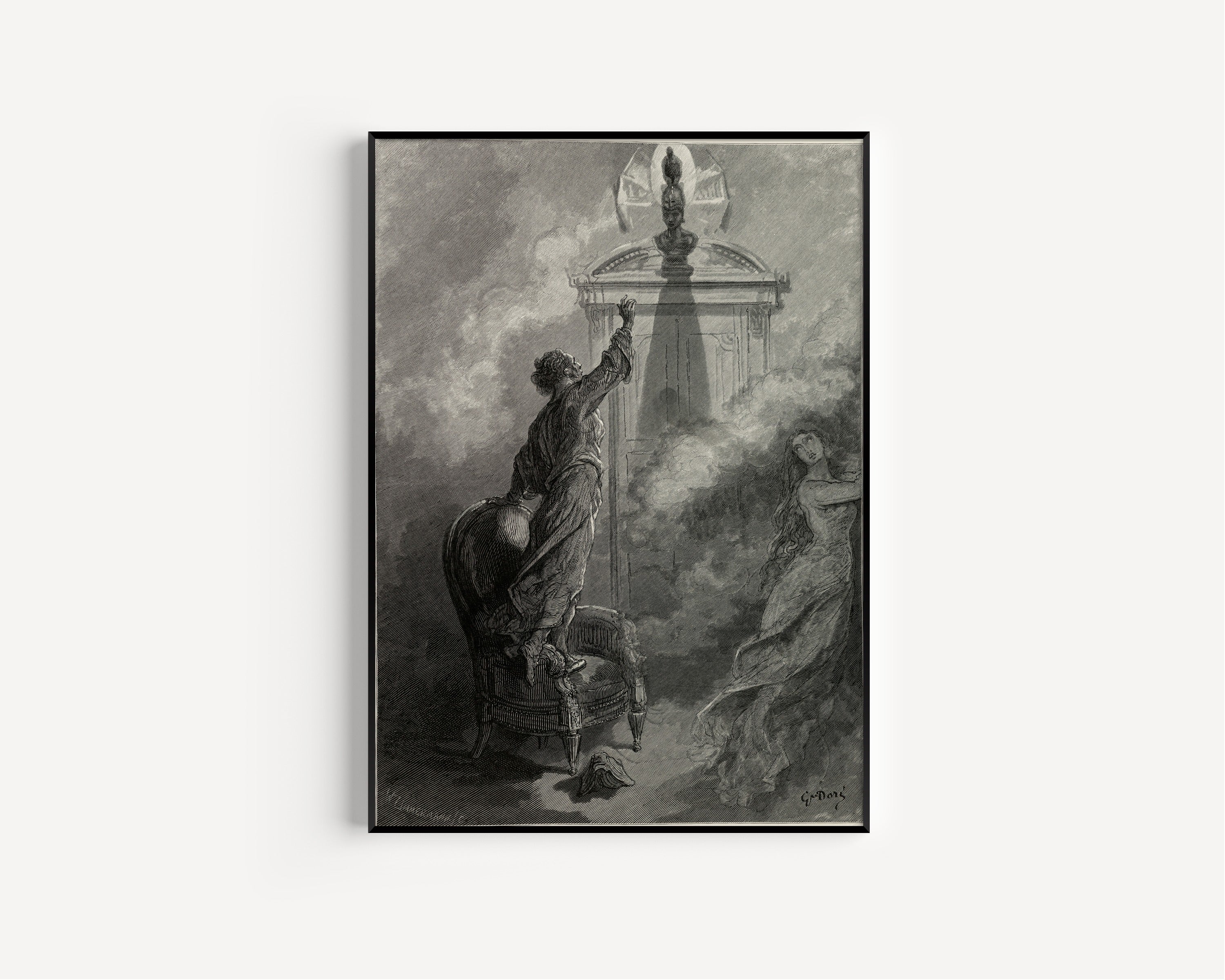 Gustave Doré — Is there balm in Gilead? | Gothic Illustration Print