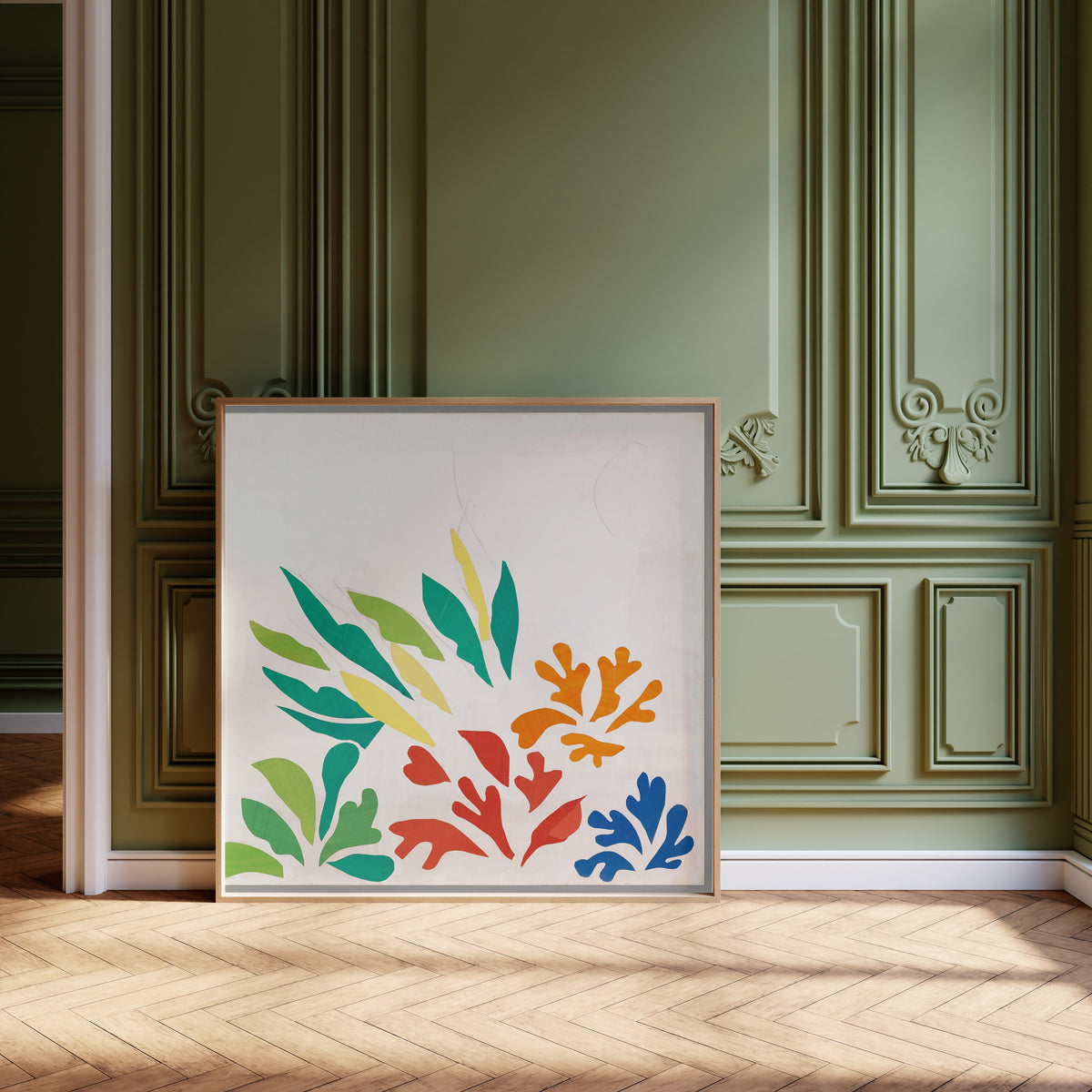 Henri Matisse — The Sheaf (La Gerbe) | Papiers Découpés Fine Art Print