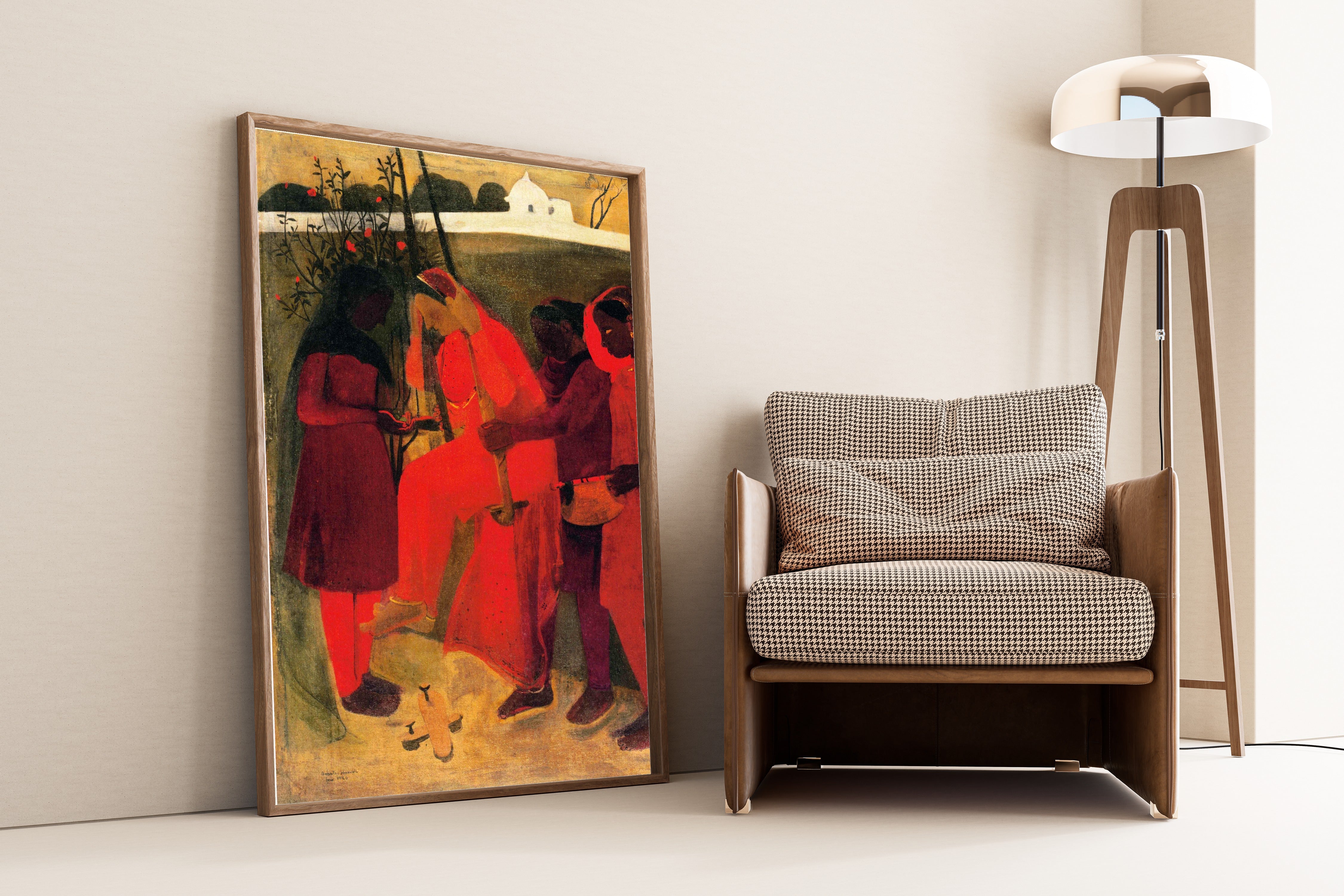 Amrita Sher-Gil — The Swing | Fine Art Giclée Print