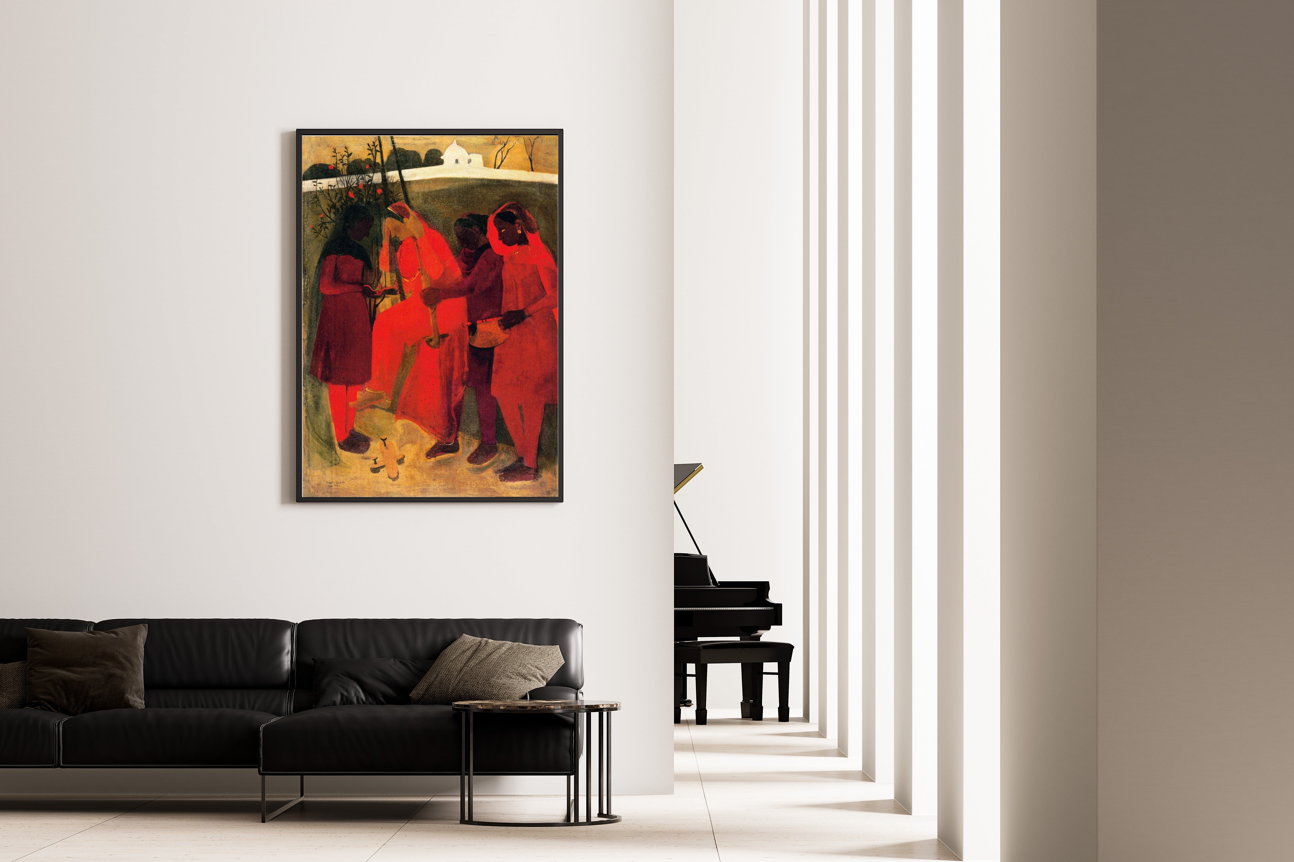 Amrita Sher-Gil — The Swing | Fine Art Giclée Print