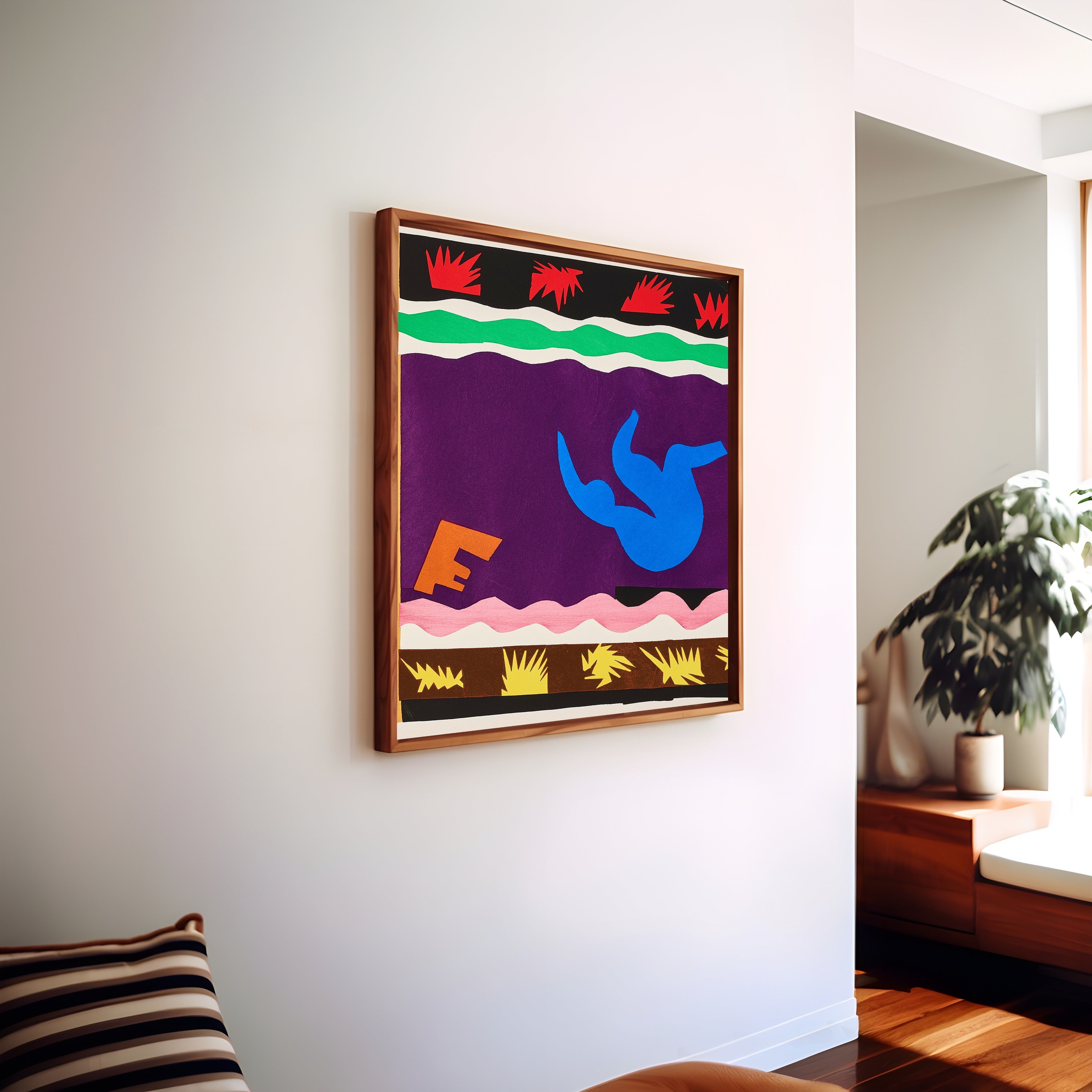 Henri Matisse — The Toboggan | Papiers Découpés Fine Art Print