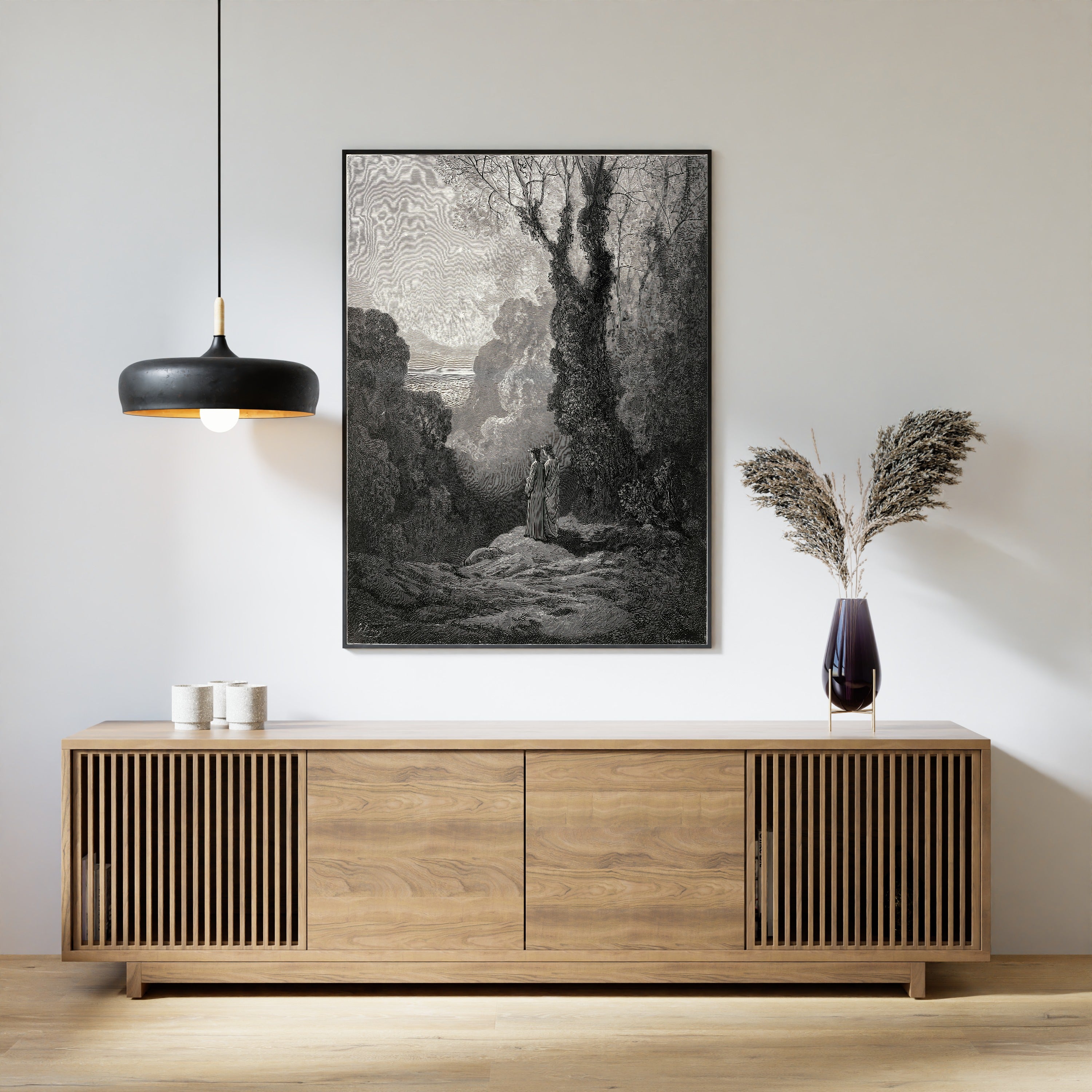 Gustave Doré — Purgatorio, Canto I: The Radiant Planet | Dante Illustration Print