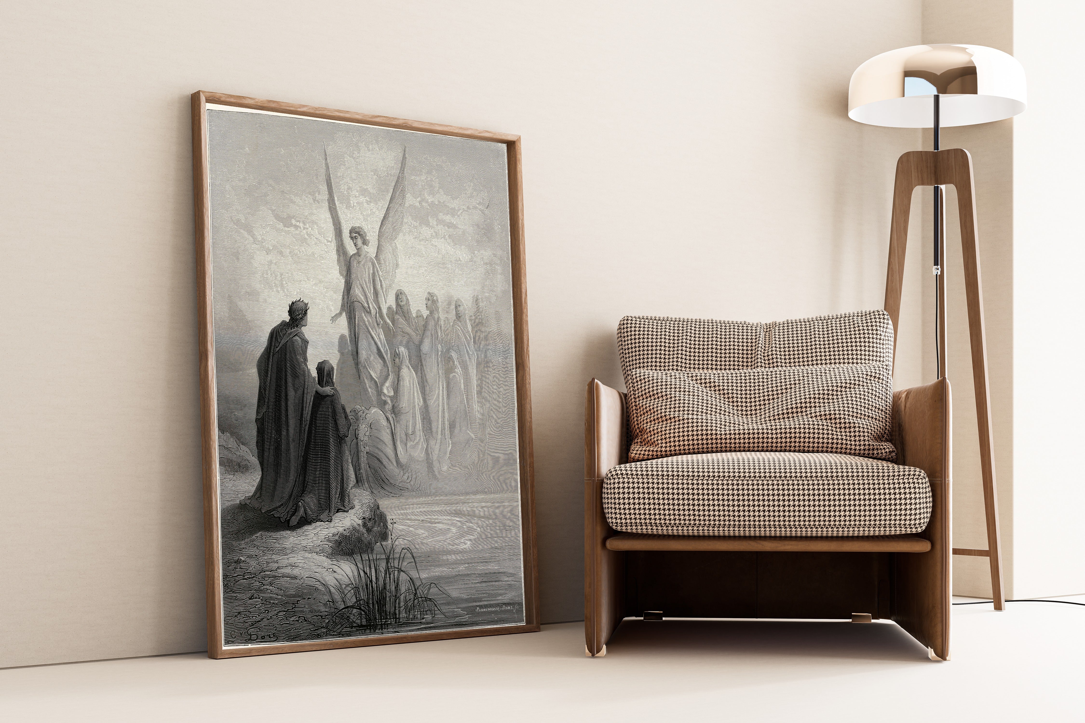Gustave Doré — Purgatorio, Canto II: The Heavenly Steersman | Dante Illustration Print