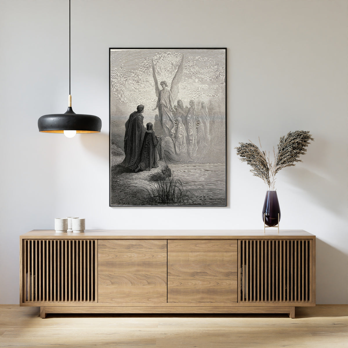 Gustave Doré — Purgatorio, Canto II: The Heavenly Steersman | Dante Illustration Print