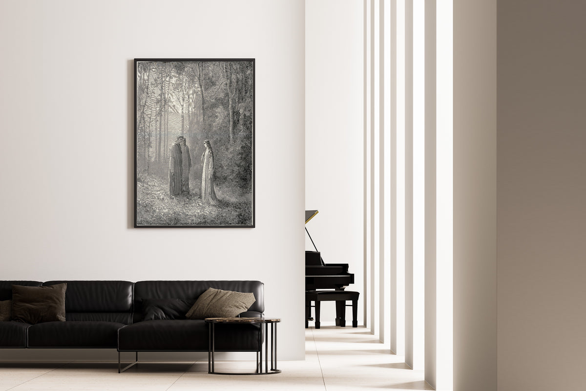 Gustave Doré — Purgatorio, Canto V: I Once Was Pia | Dante Illustration Print