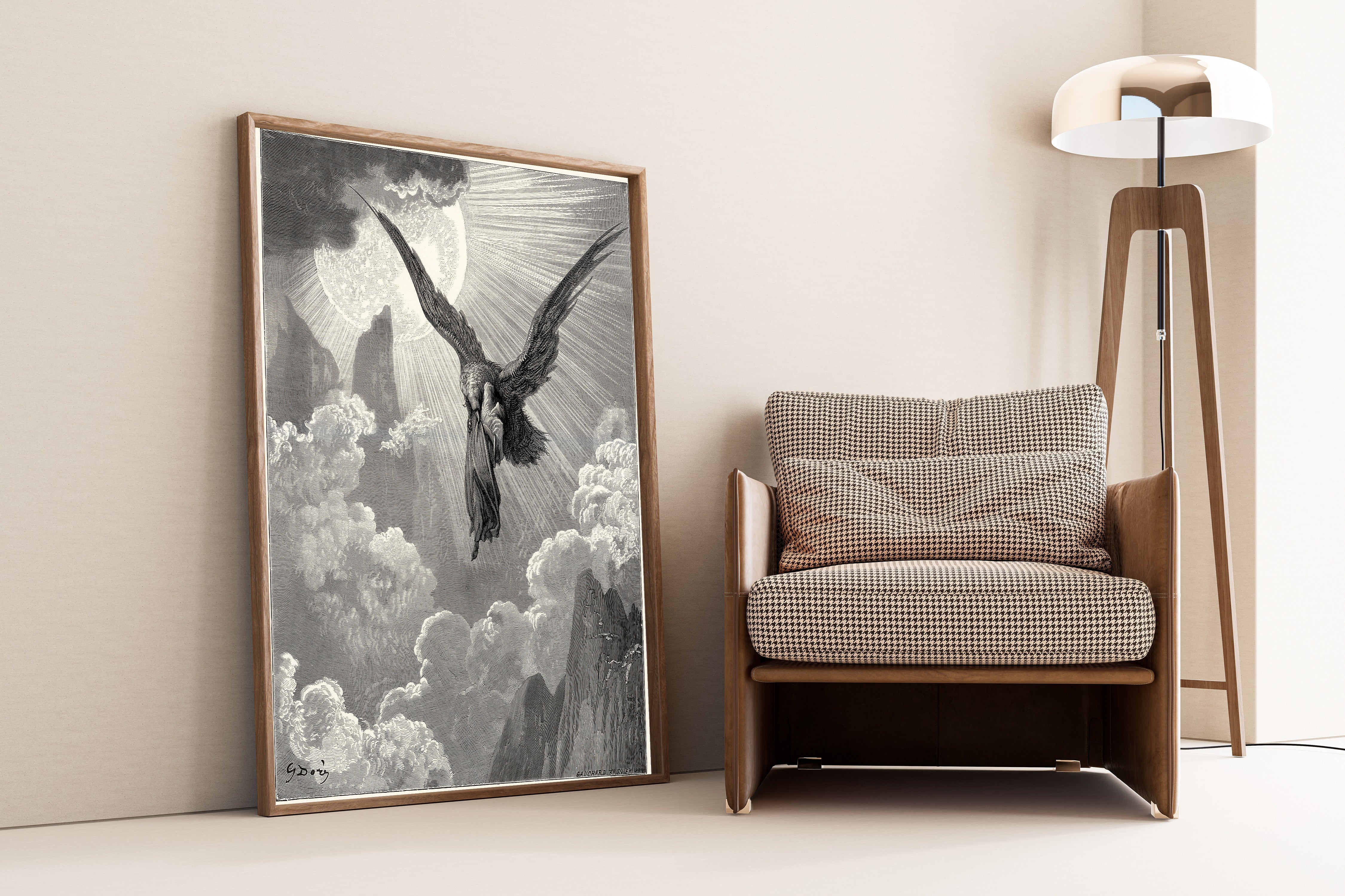 Gustave Doré — Purgatorio, Canto IX: The Dream of the Eagle | Dante Illustration Print