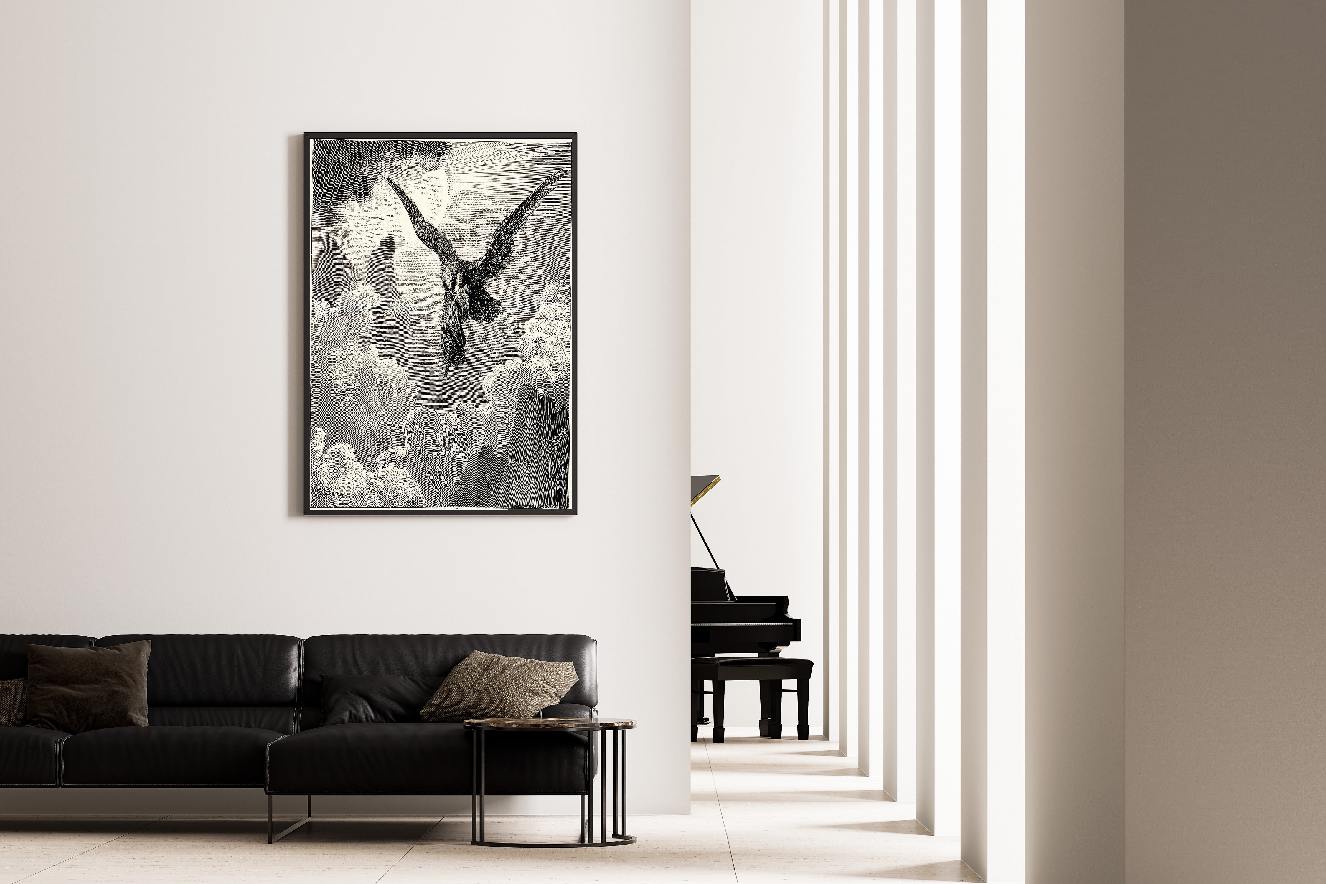 Gustave Doré — Purgatorio, Canto IX: The Dream of the Eagle | Dante Illustration Print