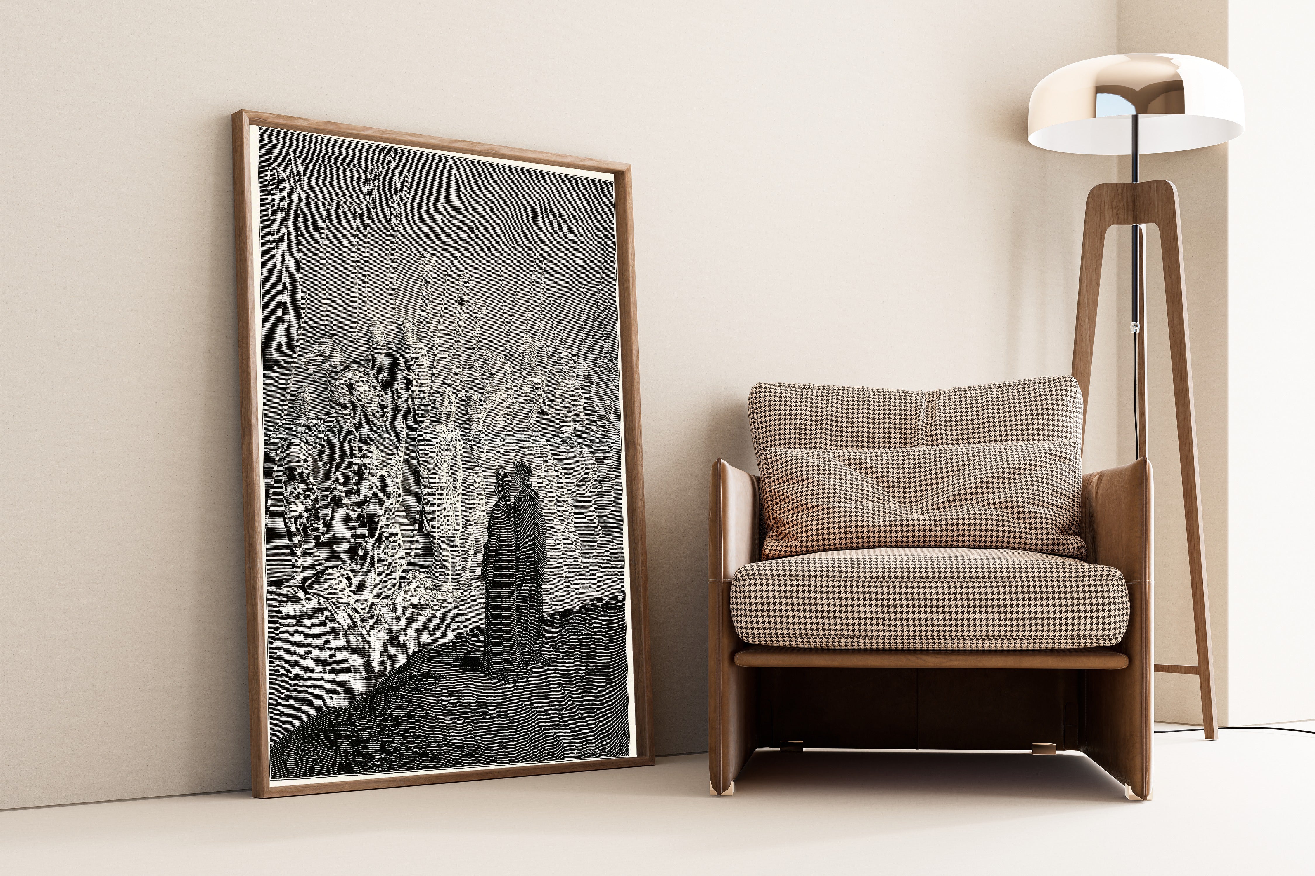 Gustave Doré — Purgatorio, Canto X: Trajan and the Widow | Dante Illustration Print