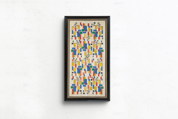 Theo van Doesburg — Colour Design for Chimney Piece | De Stijl Fine Art (2×1)