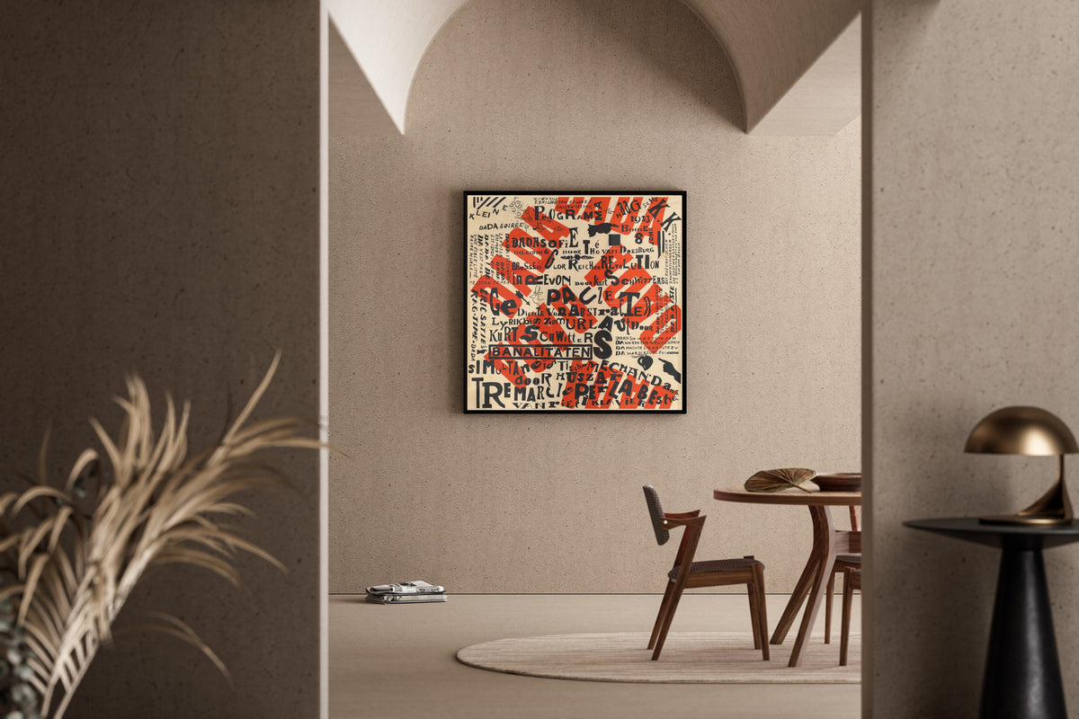 Theo van Doesburg — Small Dada Evening | Dada Fine Art Print (1×1) - 9ArtPrints