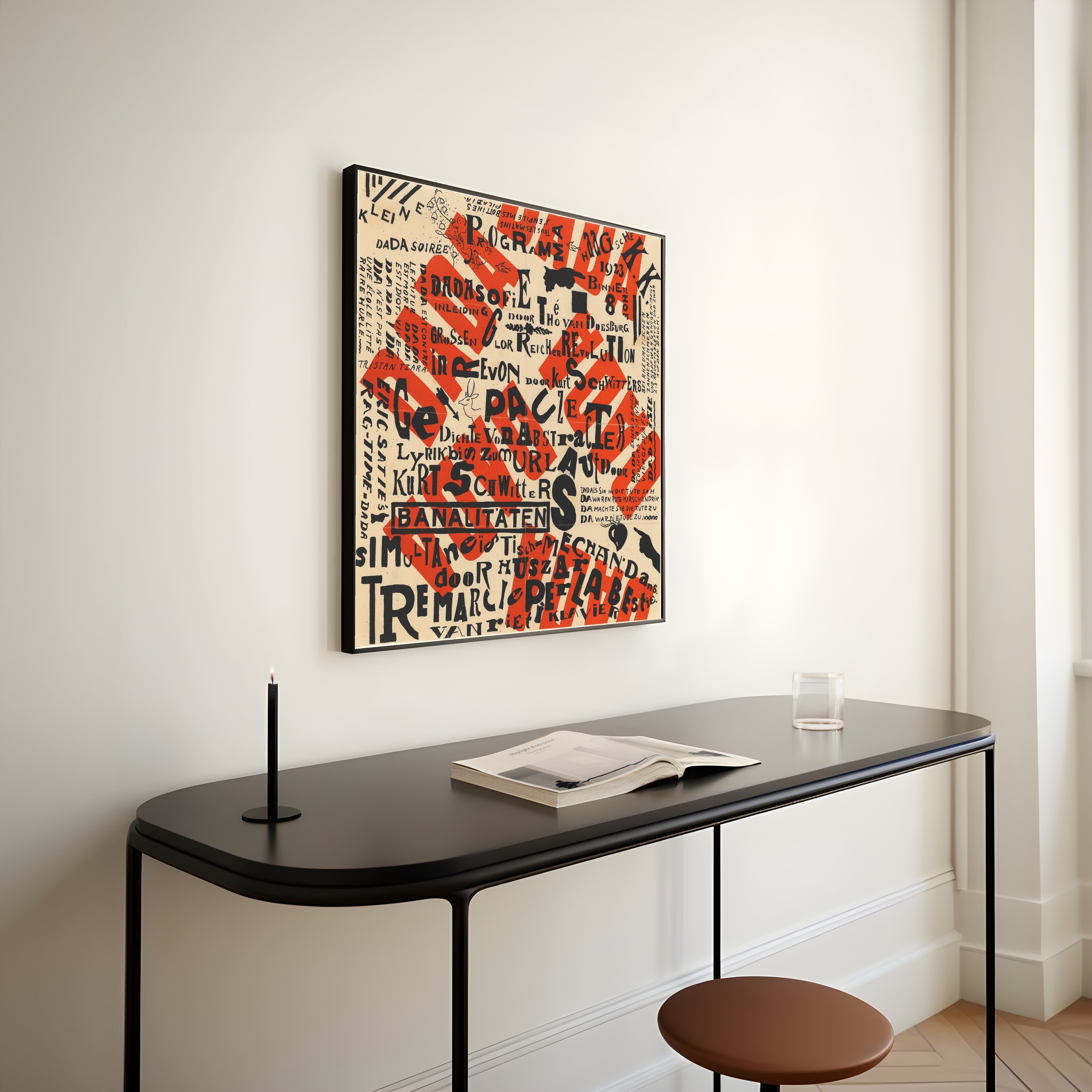 Theo van Doesburg — Small Dada Evening | Dada Fine Art Print (1×1) - 9ArtPrints