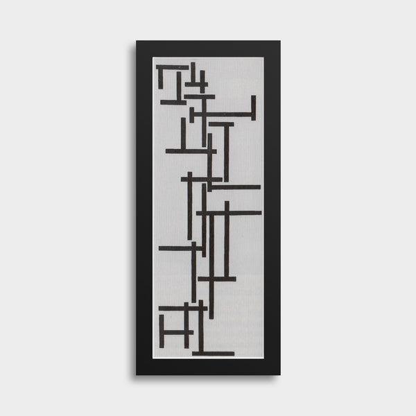 Theo van Doesburg — Tarantella | Avant-Garde Abstract Fine Art (3×1 Format)