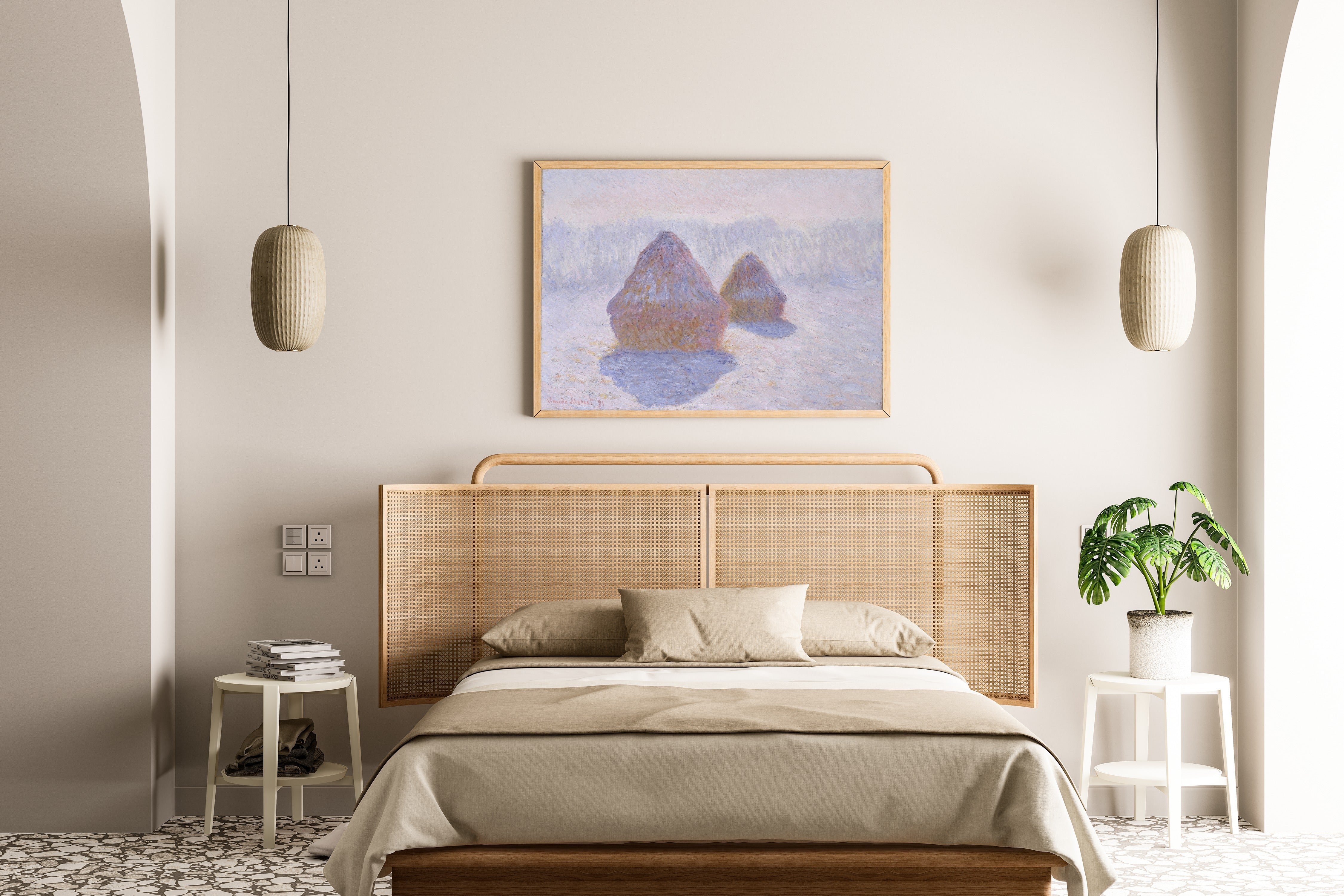 Claude Monet — Haystacks (Effect of Snow and Sun) | Fine Art Print
