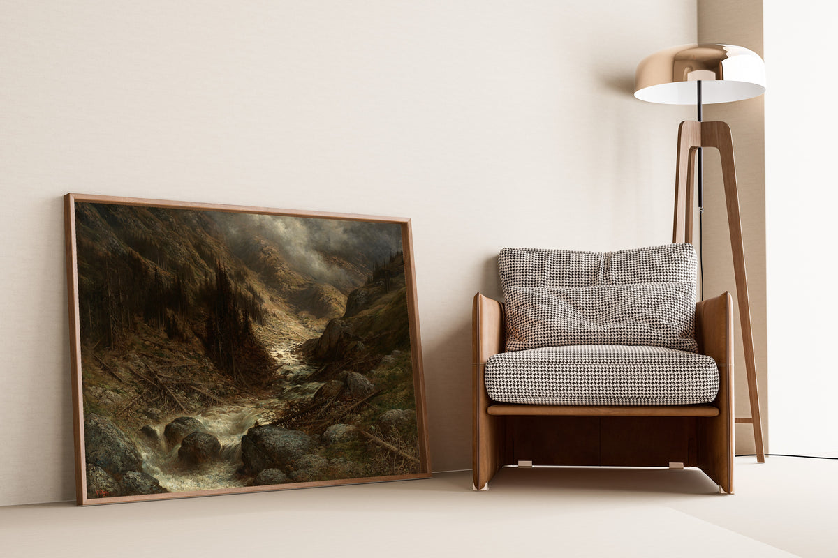 Gustave Doré — A Torrent in the Engadine | Fine Art Print