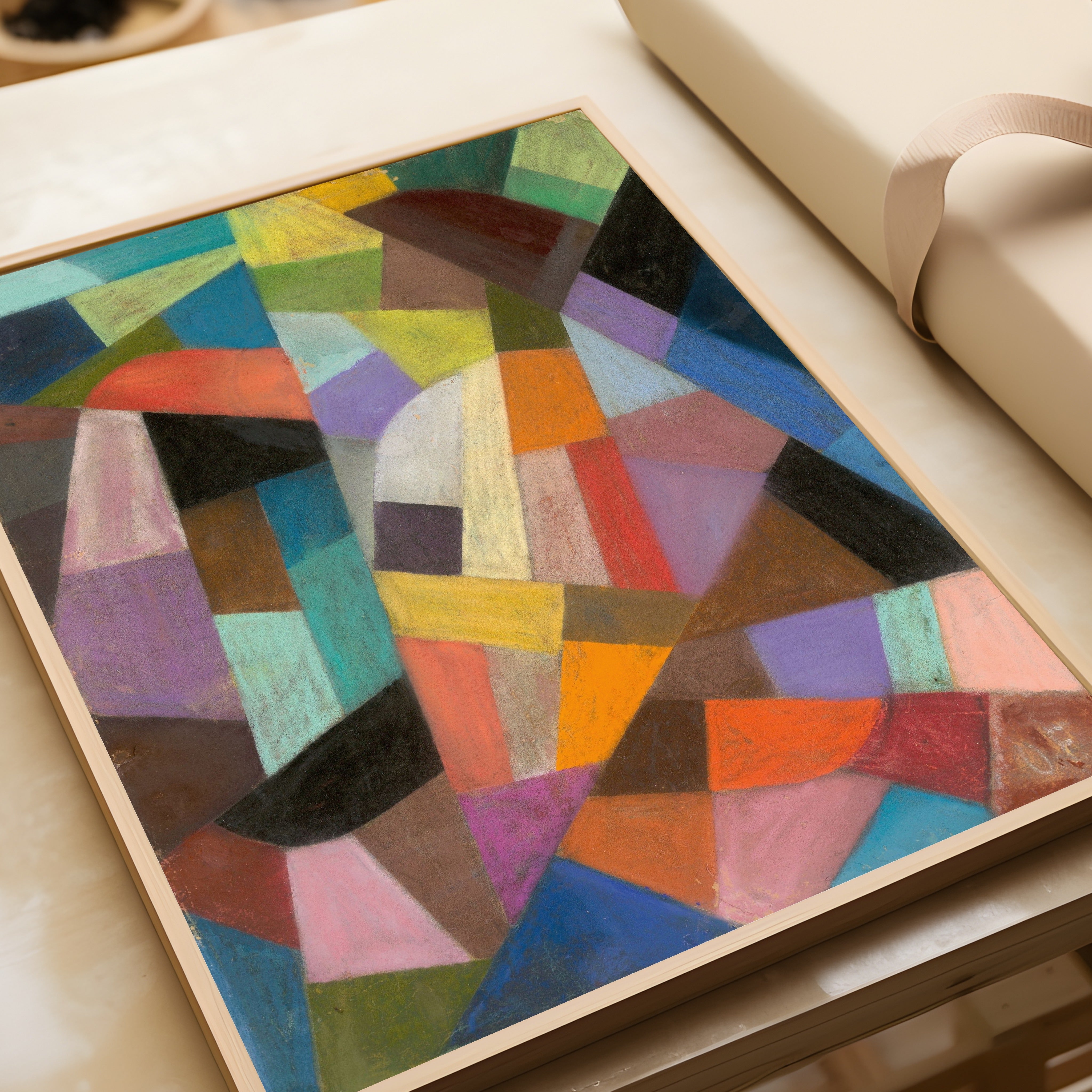 Otto Freundlich — Untitled (1938) | Abstract Mosaic Composition Fine Art Print