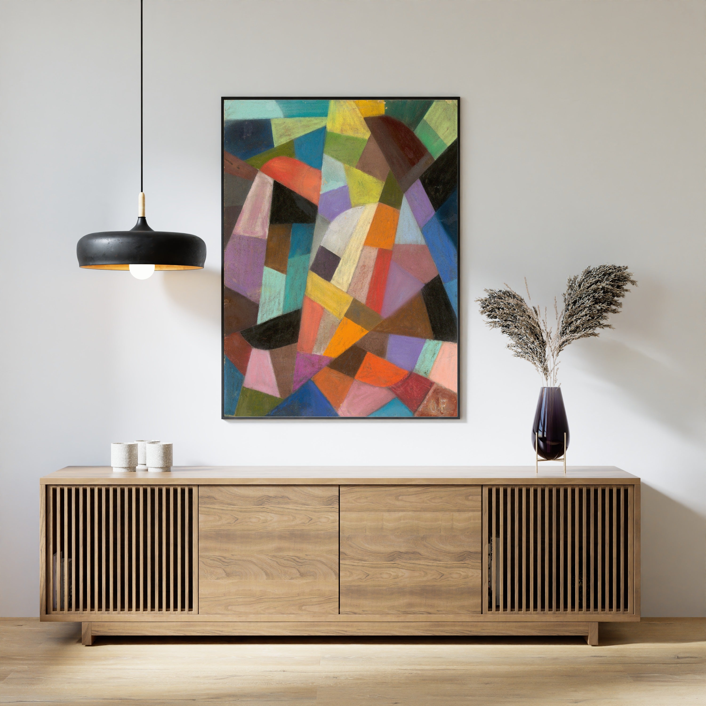 Otto Freundlich — Untitled (1938) | Abstract Mosaic Composition Fine Art Print