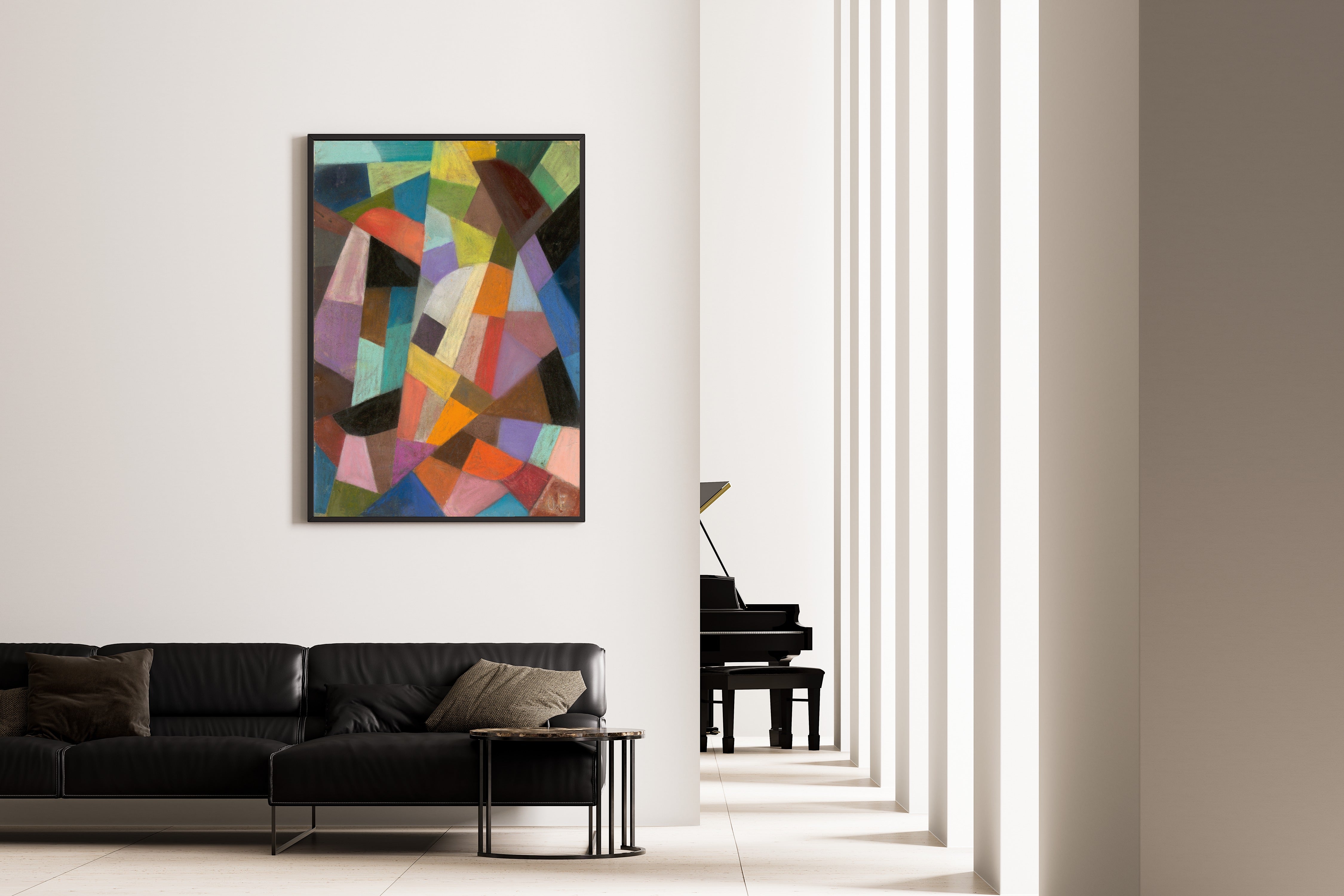 Otto Freundlich — Untitled (1938) | Abstract Mosaic Composition Fine Art Print
