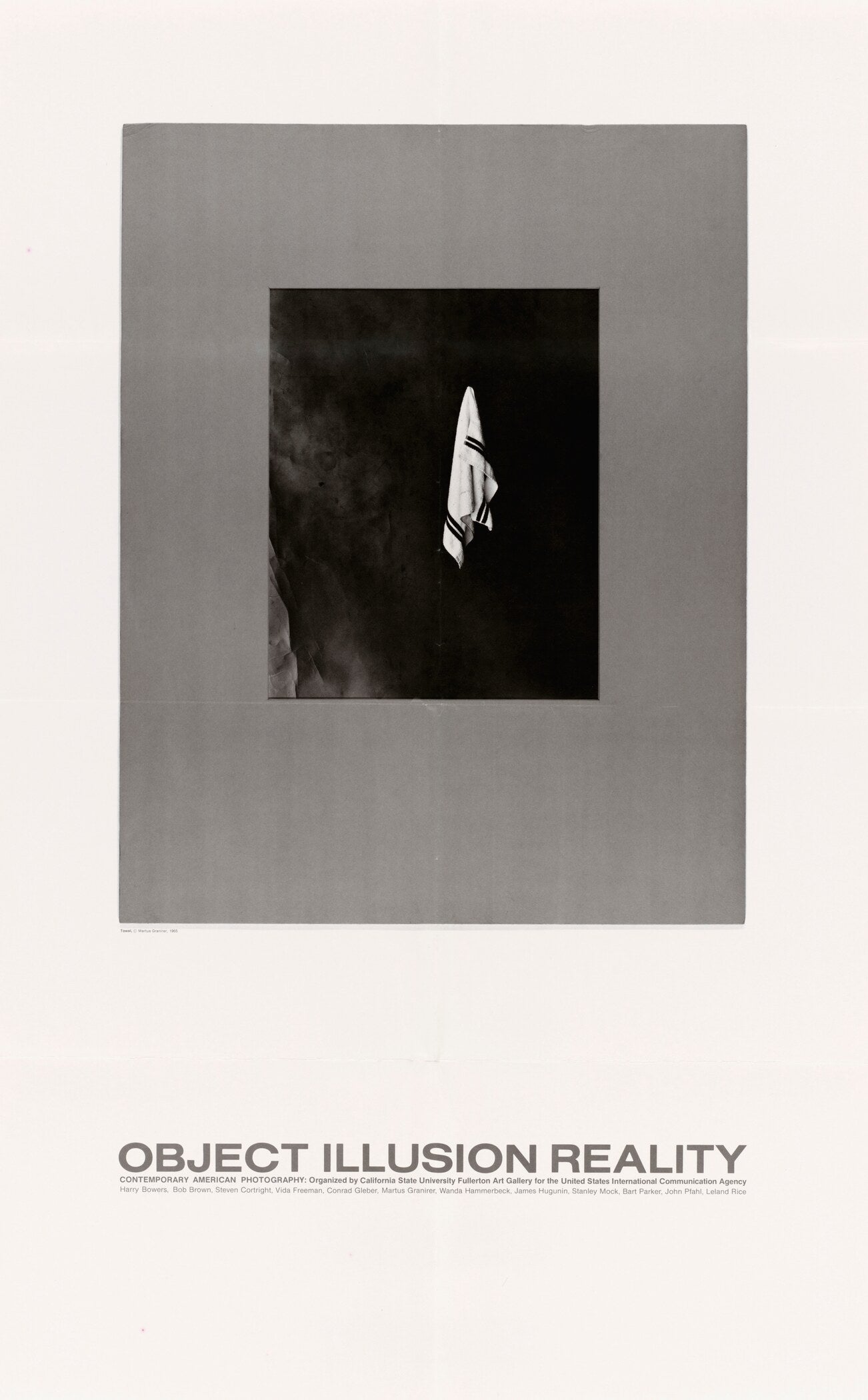 USIA — Object, Illusion, Reality | Mid-Century Modern Typography Print (2×1) - 9ArtPrints
