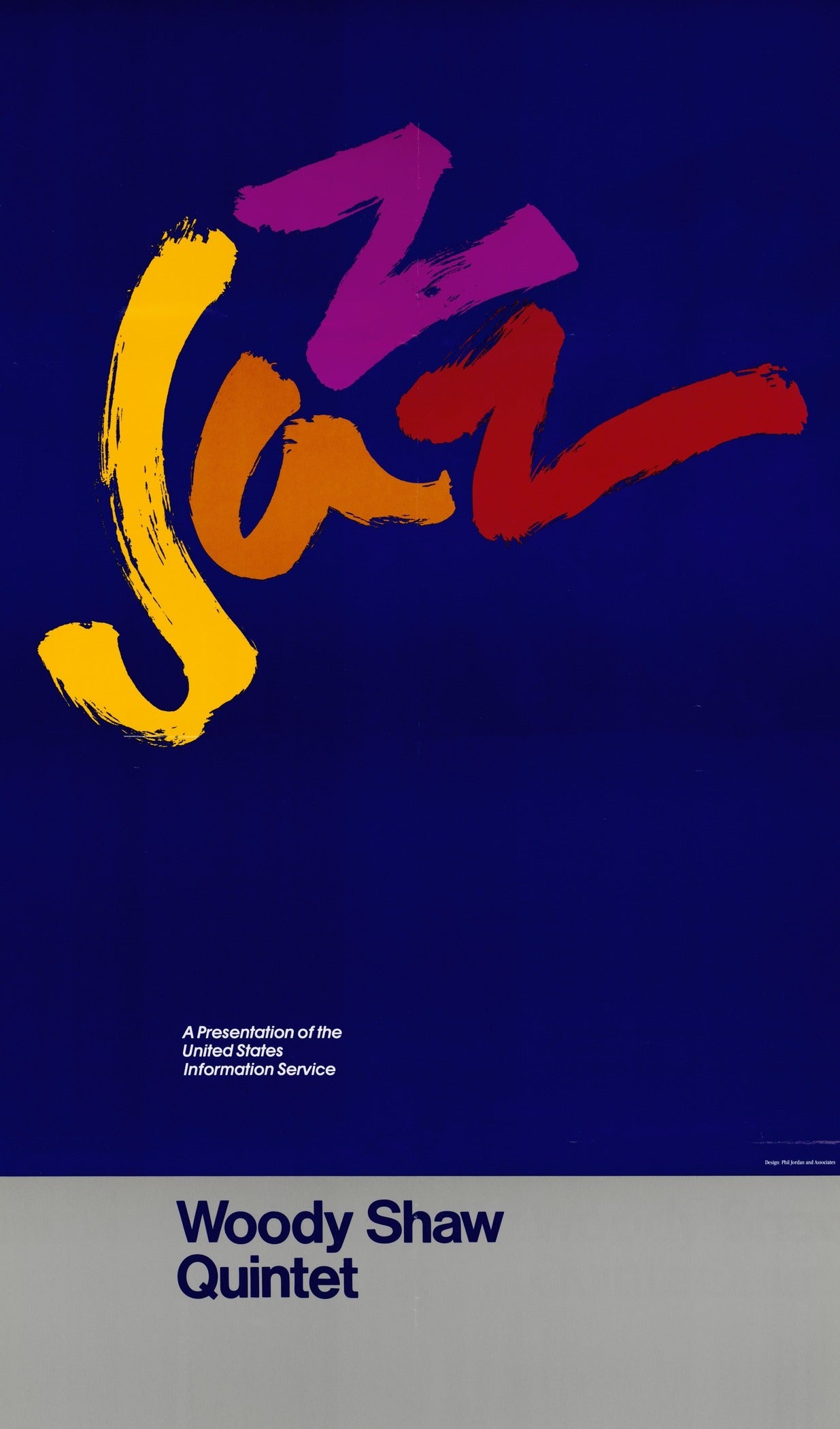 USIA — Woody Shaw Quartet | Vintage Cold War Jazz Poster Print - 9ArtPrints