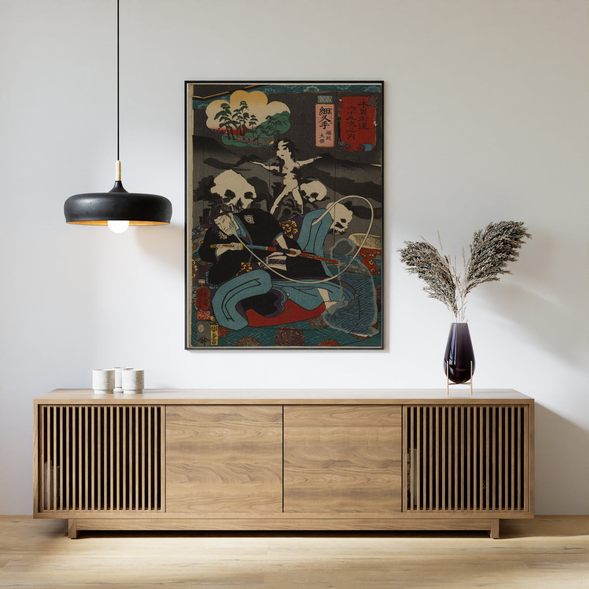 Utagawa Kuniyoshi — Hosokute — Lord Horikoshi | Japanese Woodblock Print (Ukiyo-e) - 9ArtPrints