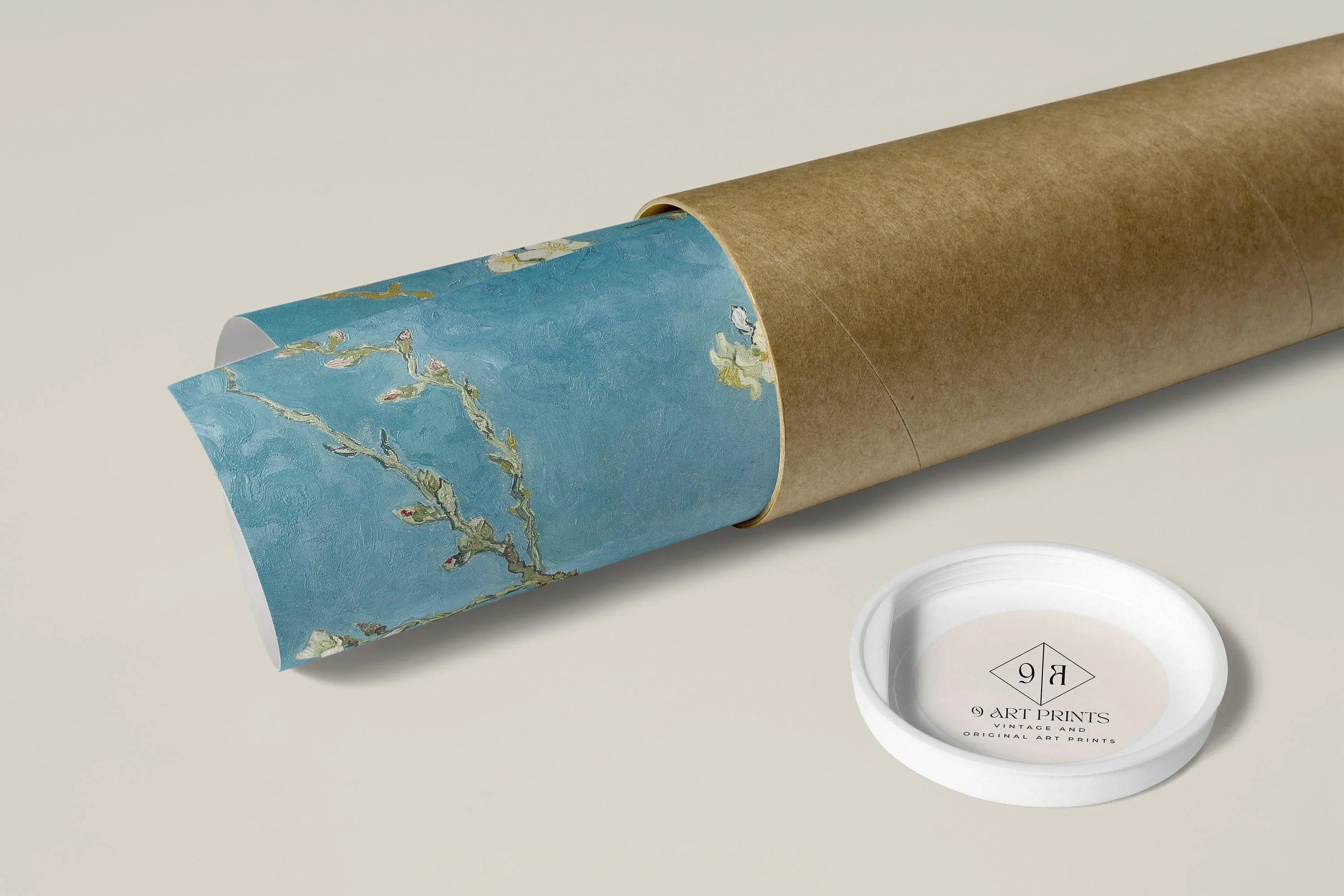 Van Gogh Almond Blossoms Art Print: Giclee Fine Art, Framed Option - 9ArtPrints