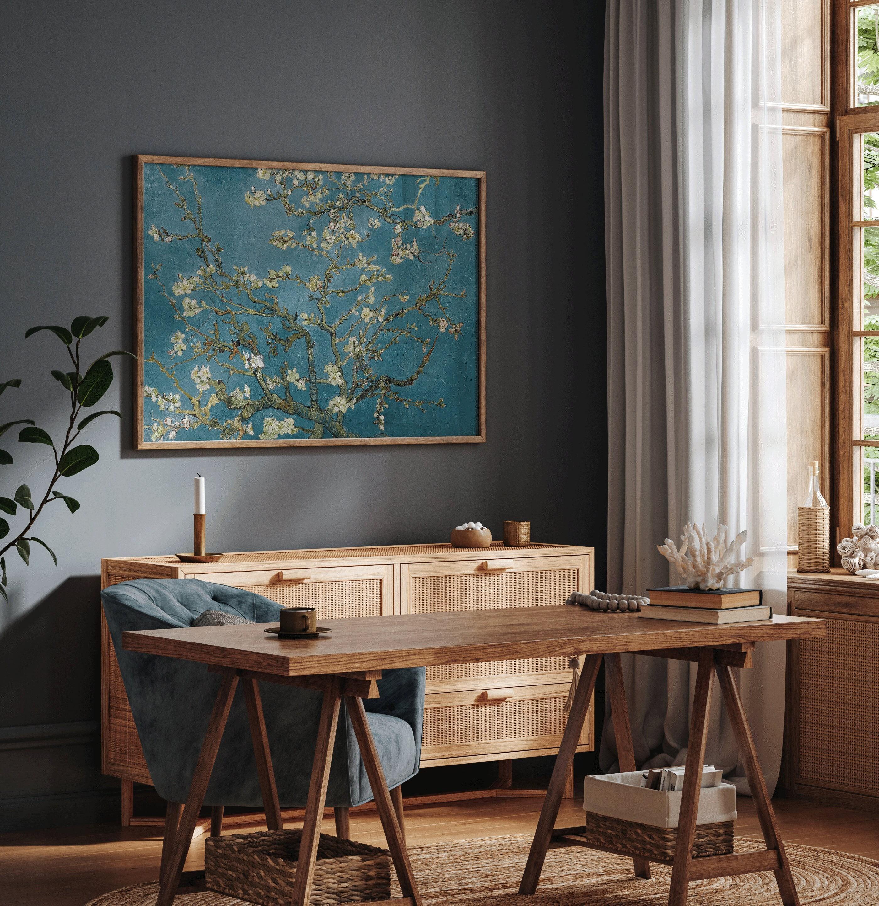 Van Gogh Almond Blossoms Art Print: Giclee Fine Art, Framed Option - 9ArtPrints