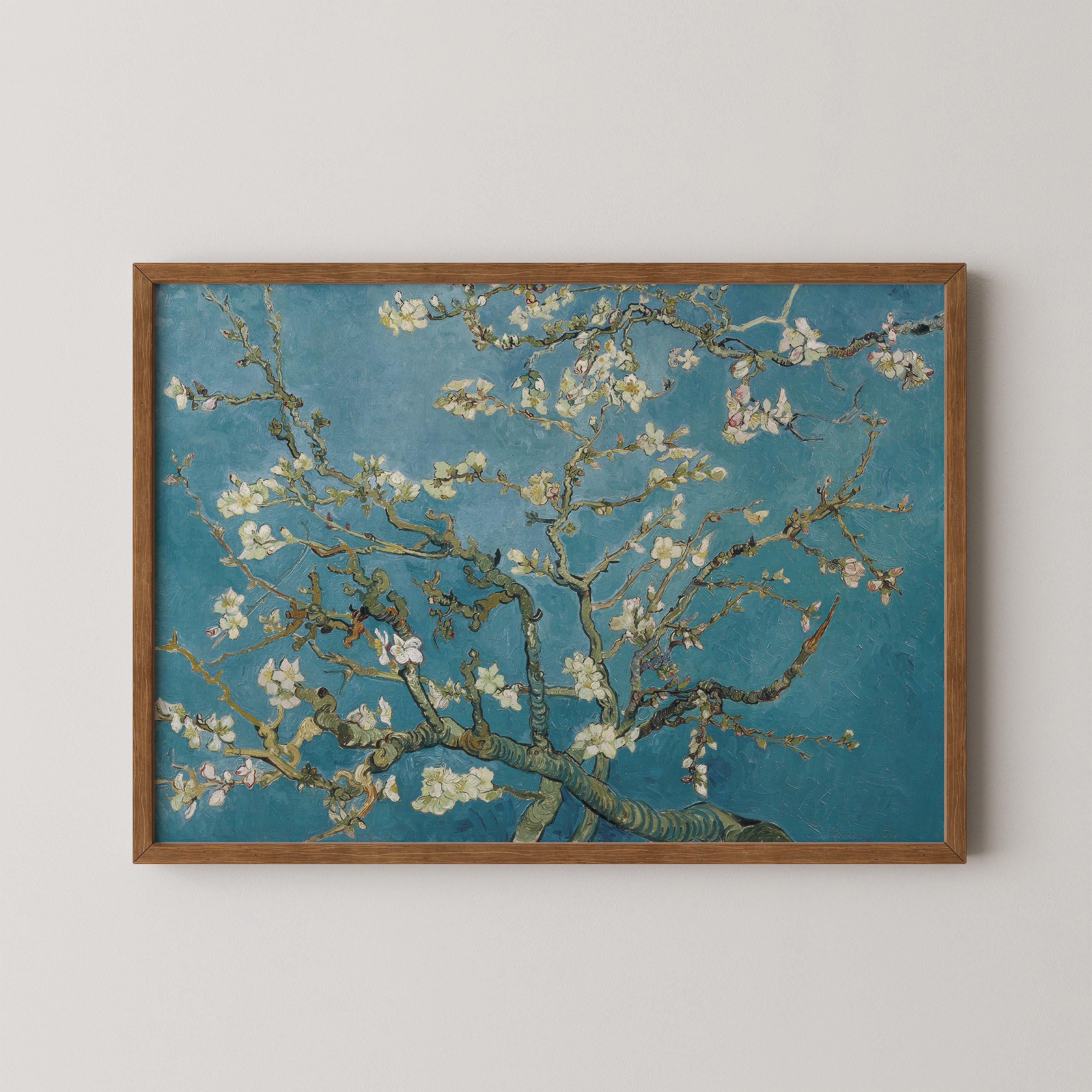 Van Gogh Almond Blossoms Art Print: Giclee Fine Art, Framed Option - 9ArtPrints