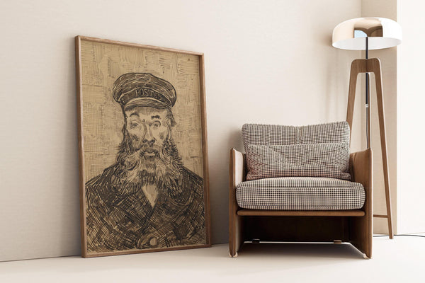 Vincent Van Gogh — Portrait of the Postman Joseph Roulin | Fine Art Print