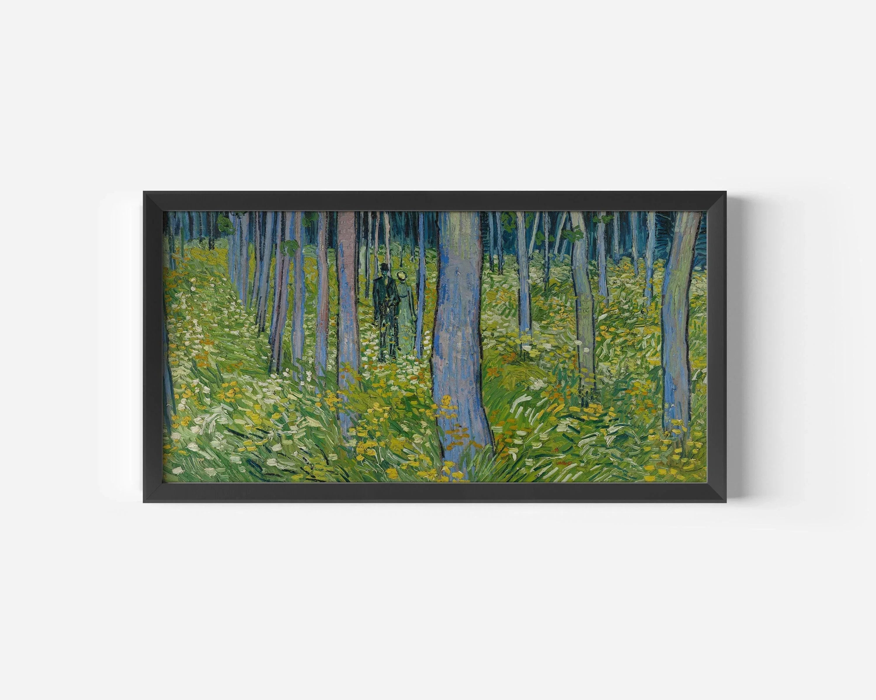 Van Gogh Undergrowth Art Print: Impressionist Forest Scene - 9ArtPrints