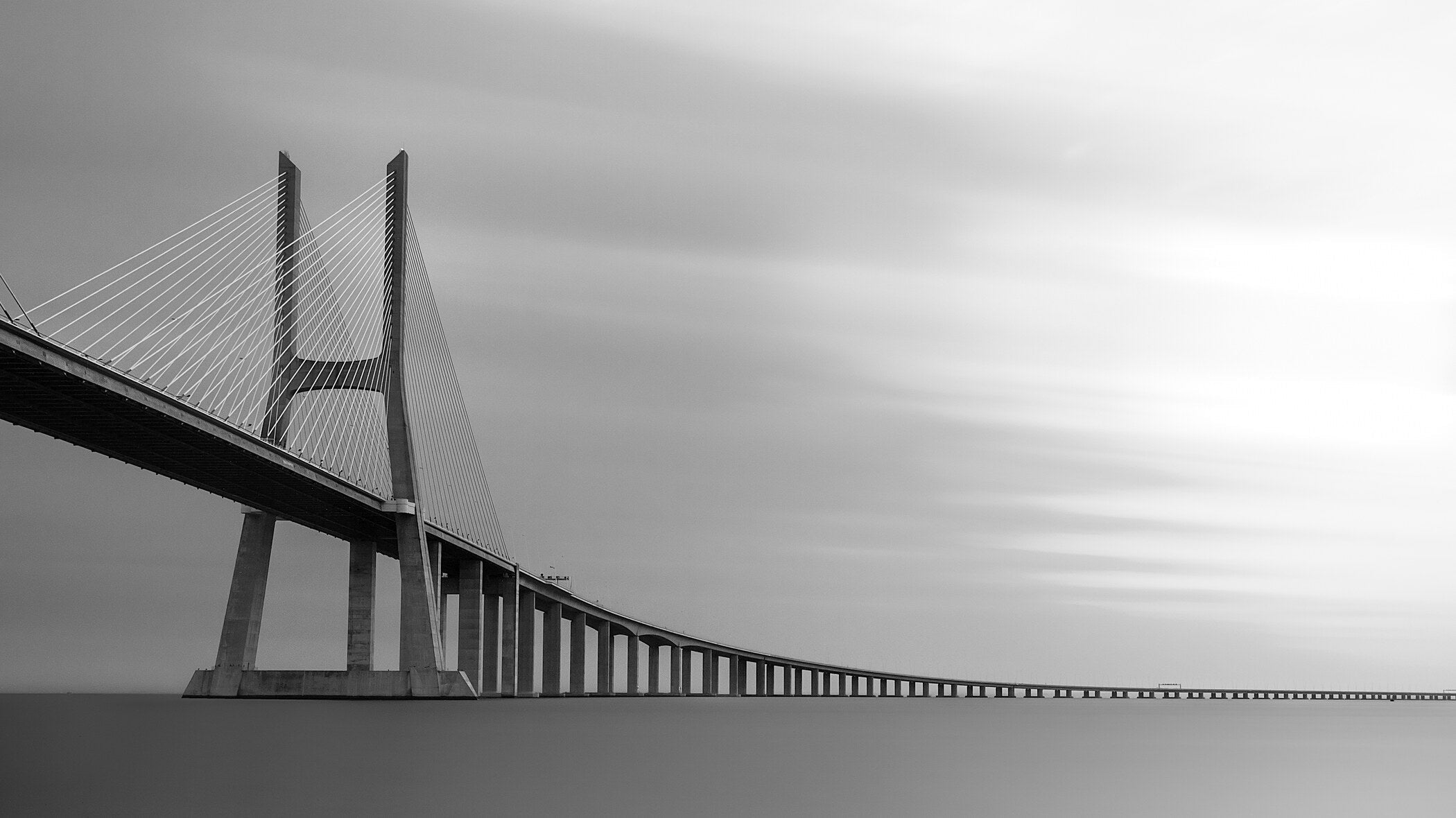 Vasco de Gama Bridge, Lisbon | Fine Art Photography Print - 9ArtPrints